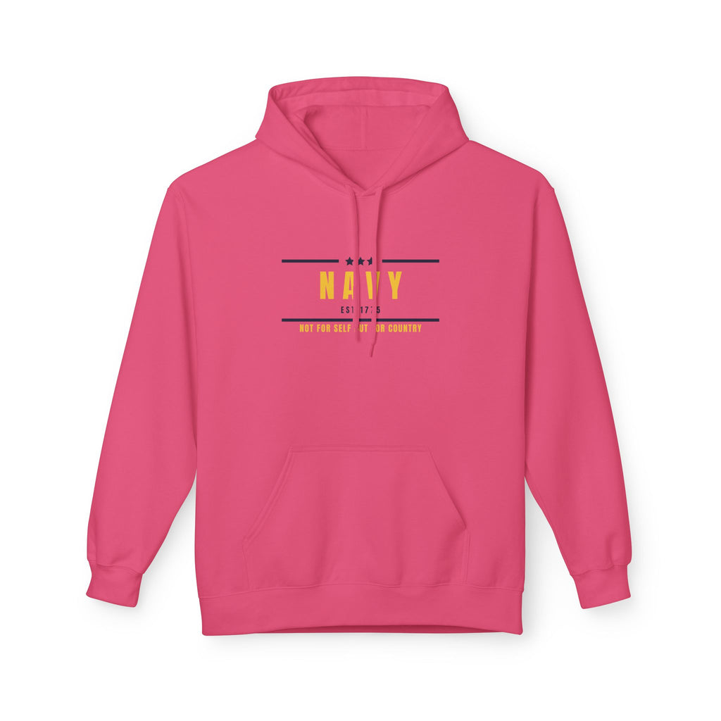 Navy Est. Hoodie — Military Pride Pullover
