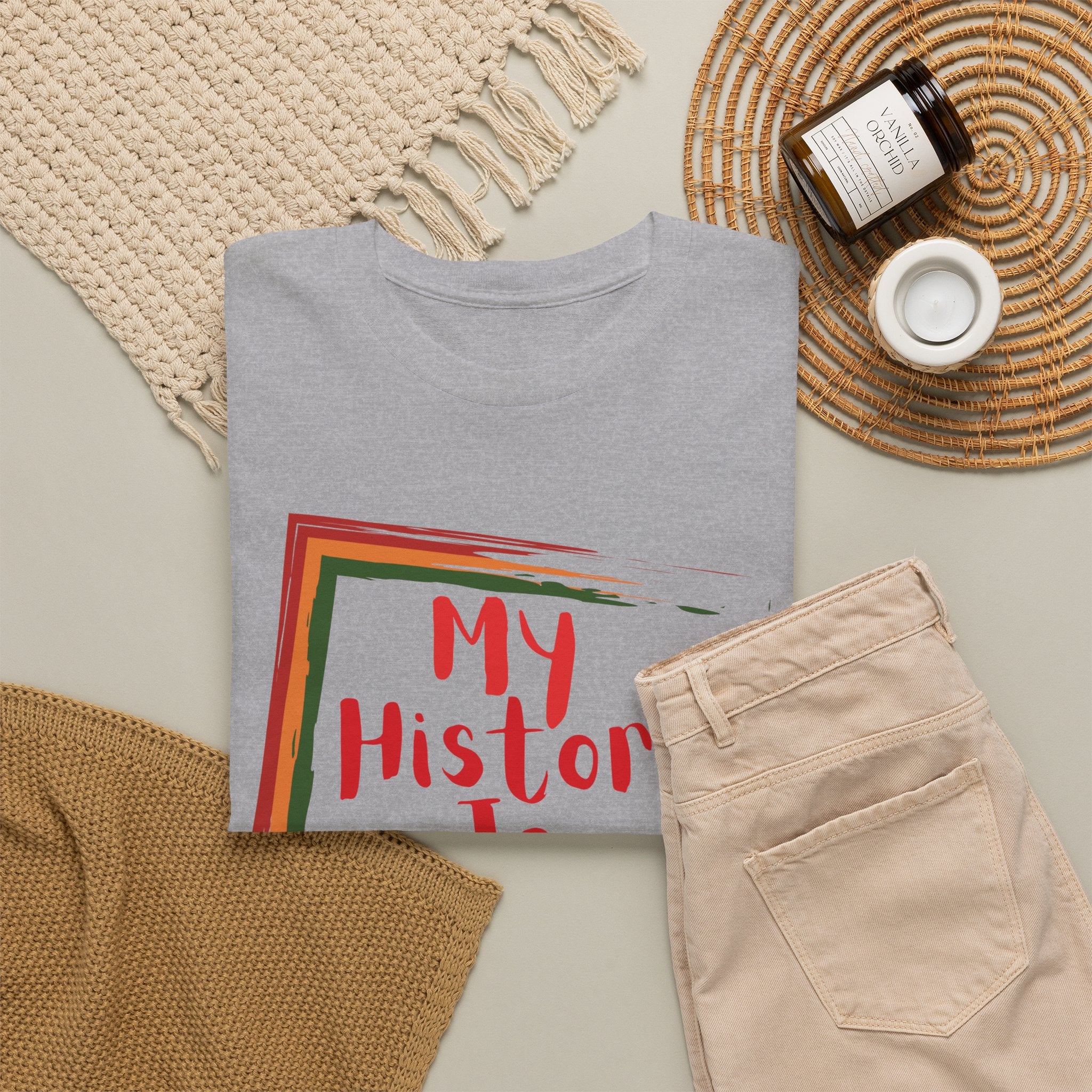 My History Is Strong T-Shirt — Empowerment Statement Tee