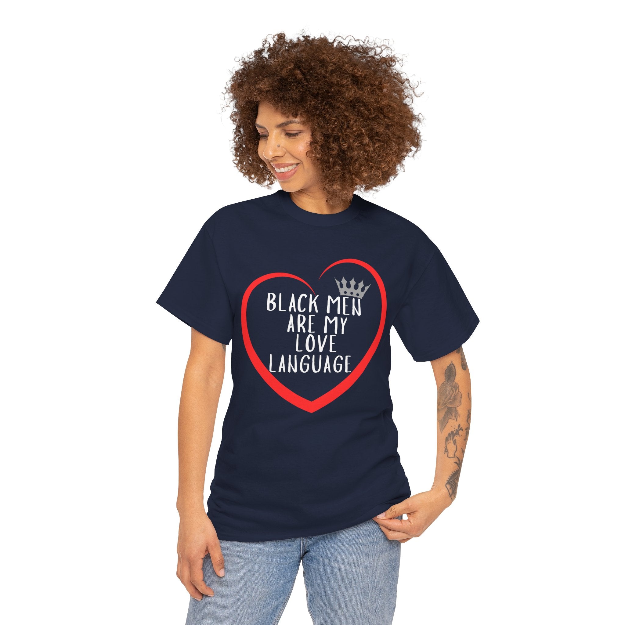 Black Men Are My Love Language Unisex T-Shirt