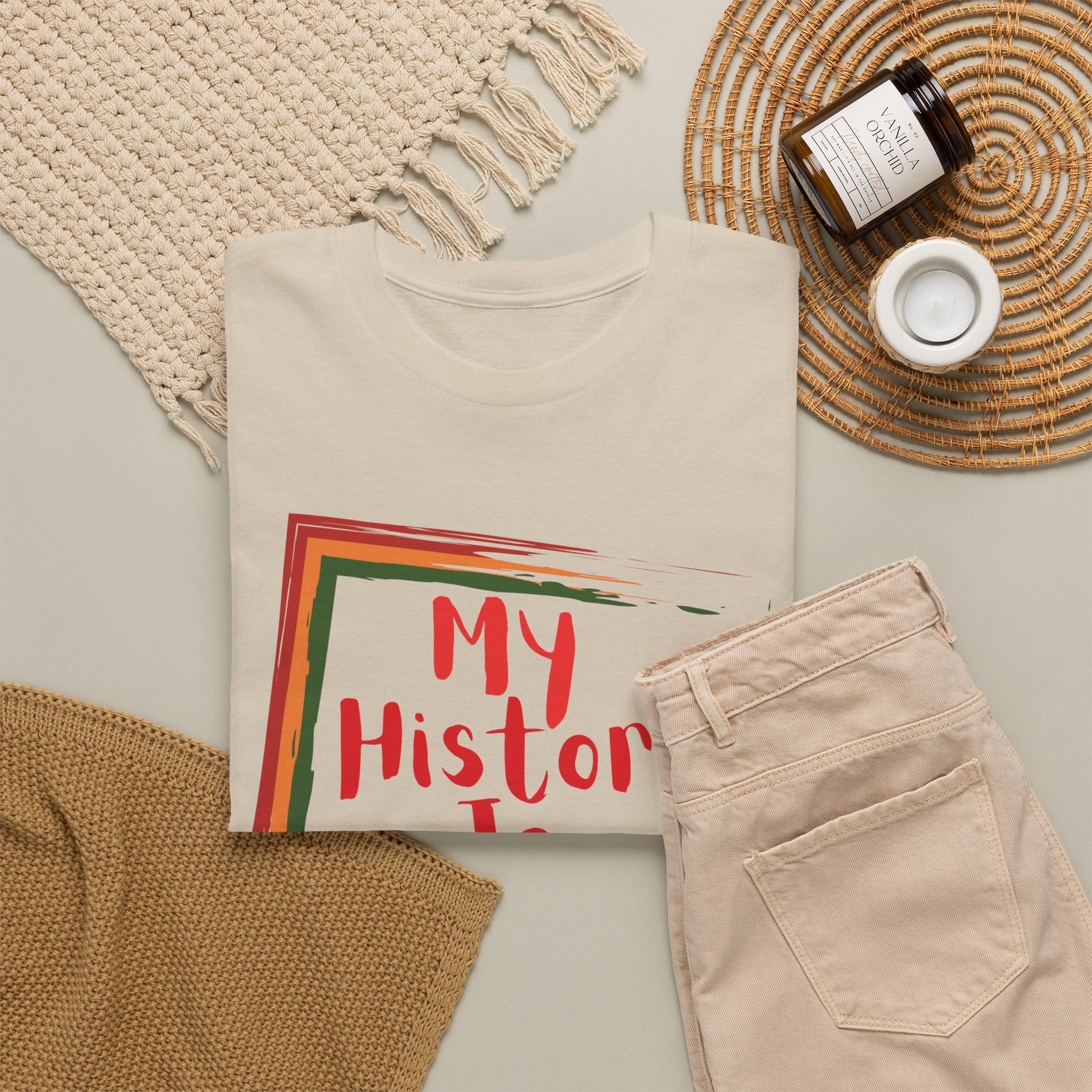 My History Is Strong T-Shirt — Empowerment Statement Tee