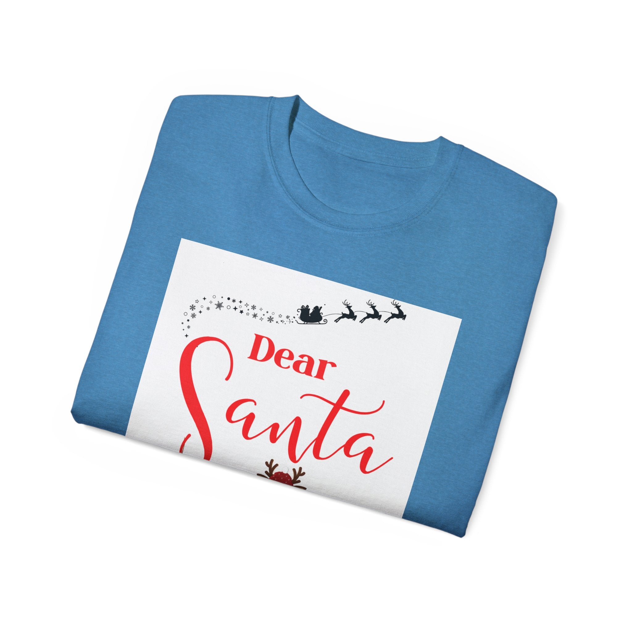 Dear Santa, Cool Uncle Tee, Funny Christmas Gift, Holiday T-Shirt, Unisex Cotton Shirt, Family Gatherings, Uncle Humor Apparel