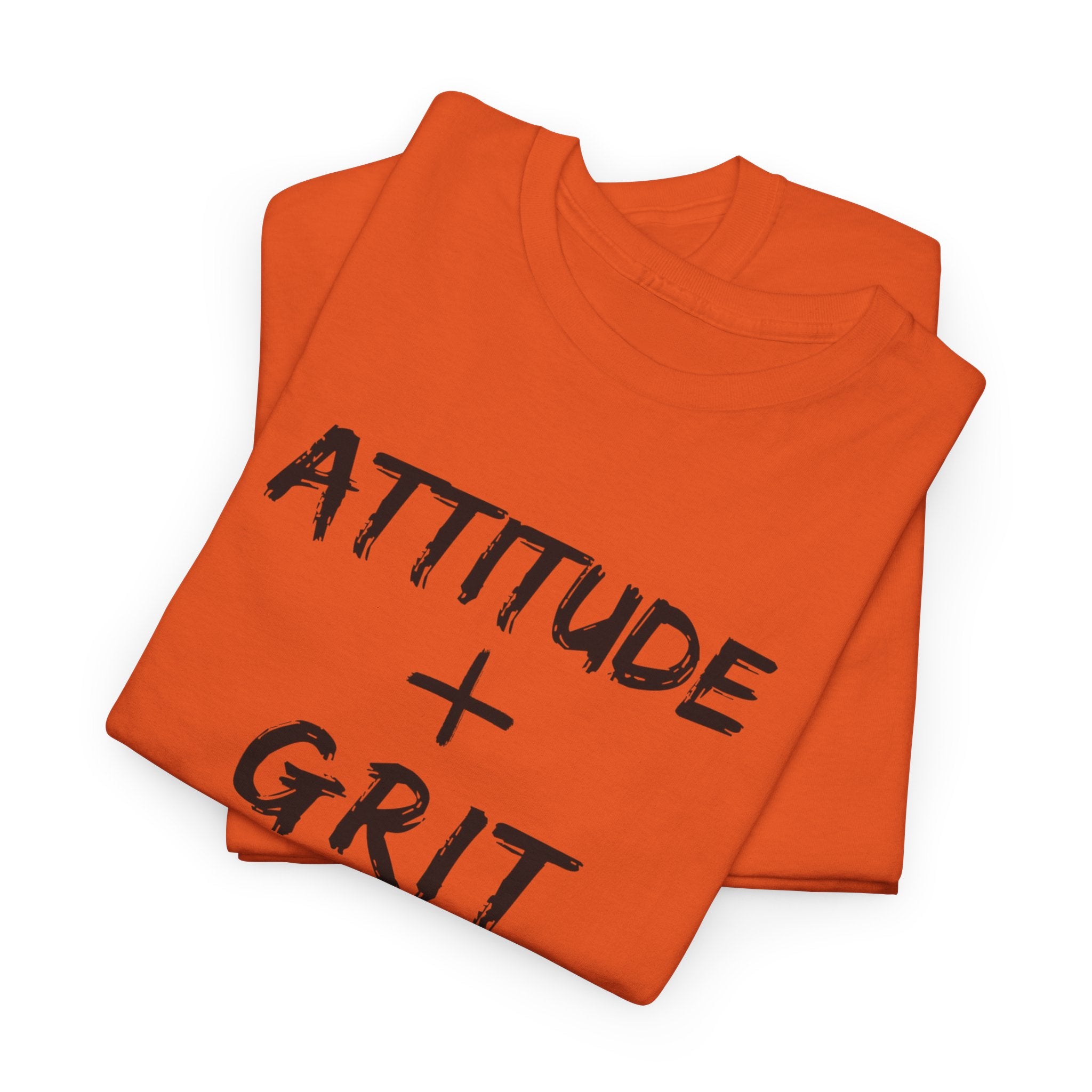 Hill Raised Tee — "Attitude + Grit" Graphic T-Shirt