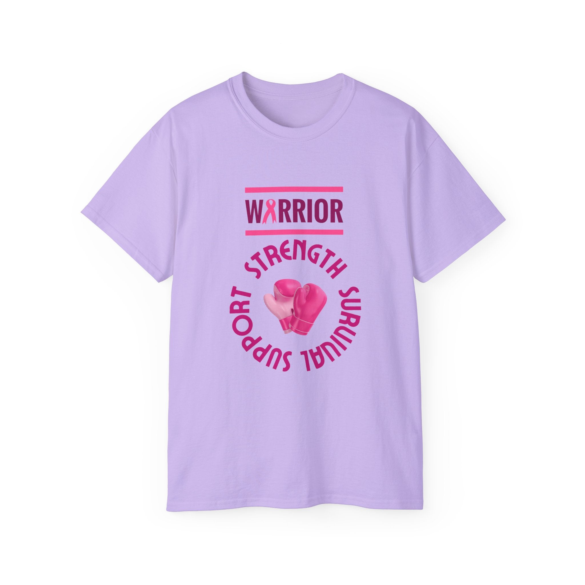 Breast Cancer Warrior T-Shirt — Support Strength Survival Tee
