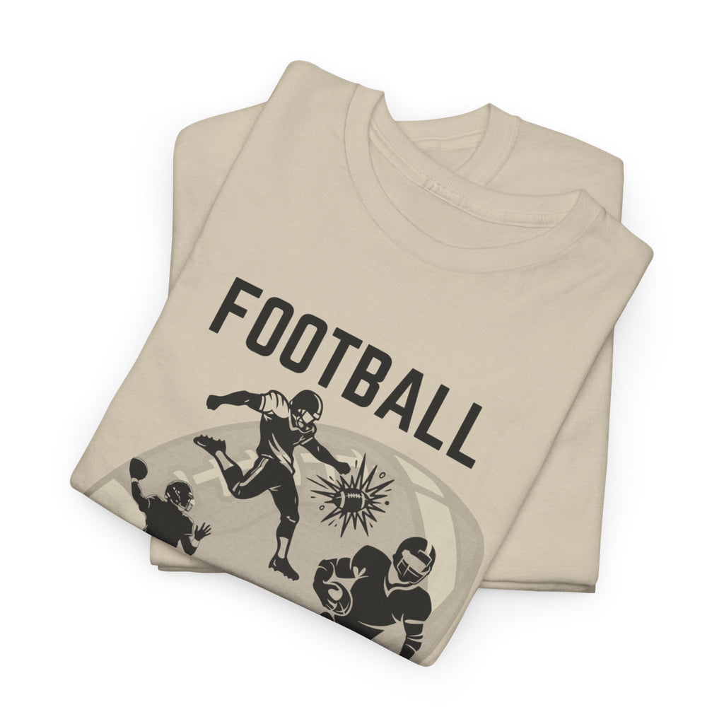 Football Dad T-Shirt – Proud Sideline Tee for Dad