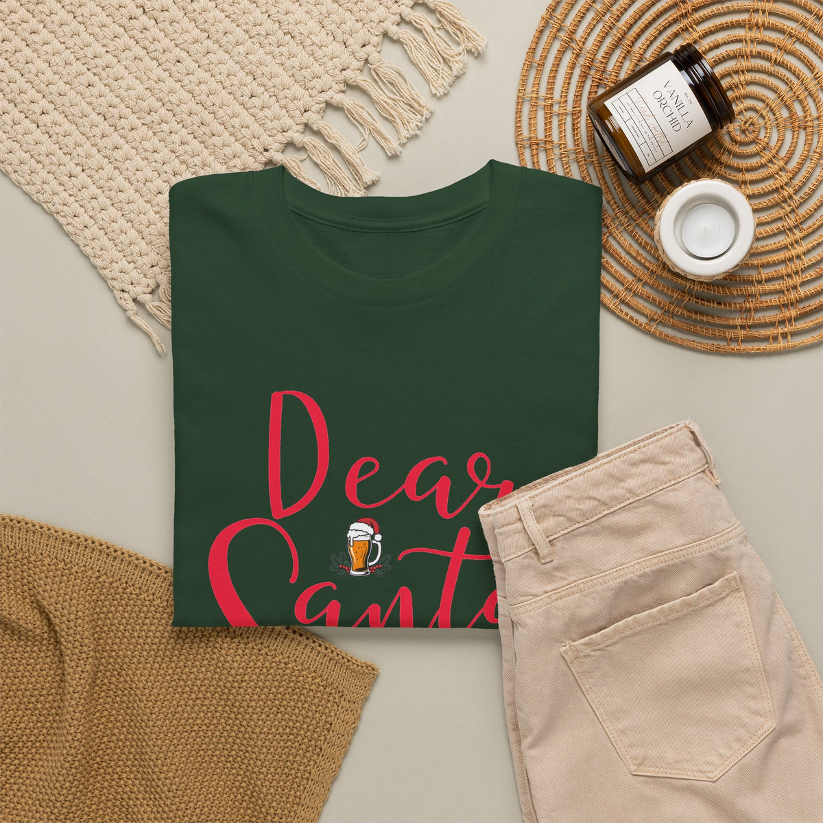 Dear Santa Beer Is the Perfect Stocking Stuffer Christmas T-Shirt