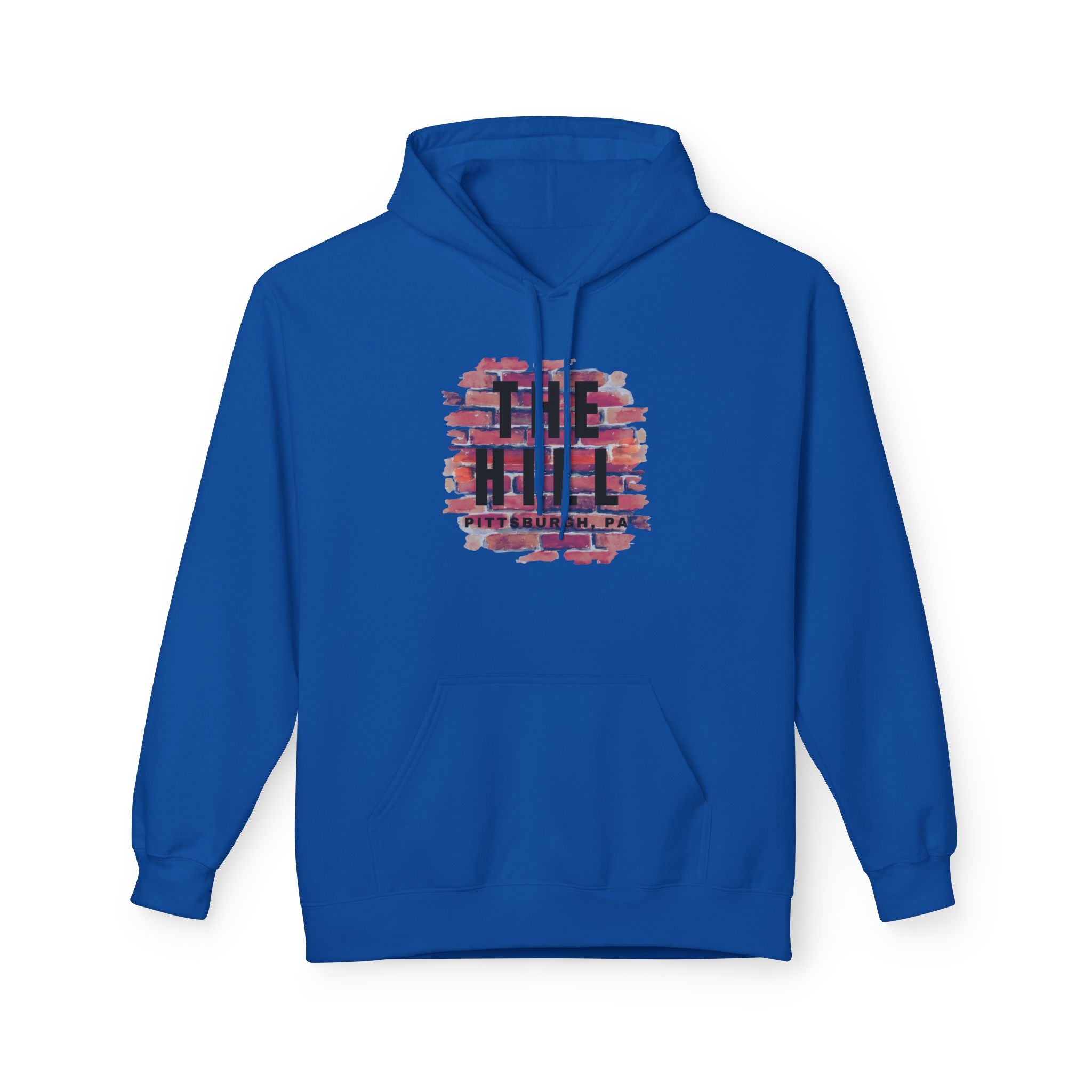 The Hill Brick Wall Hoodie – Retro 'Da Hill' Graphic Pullover