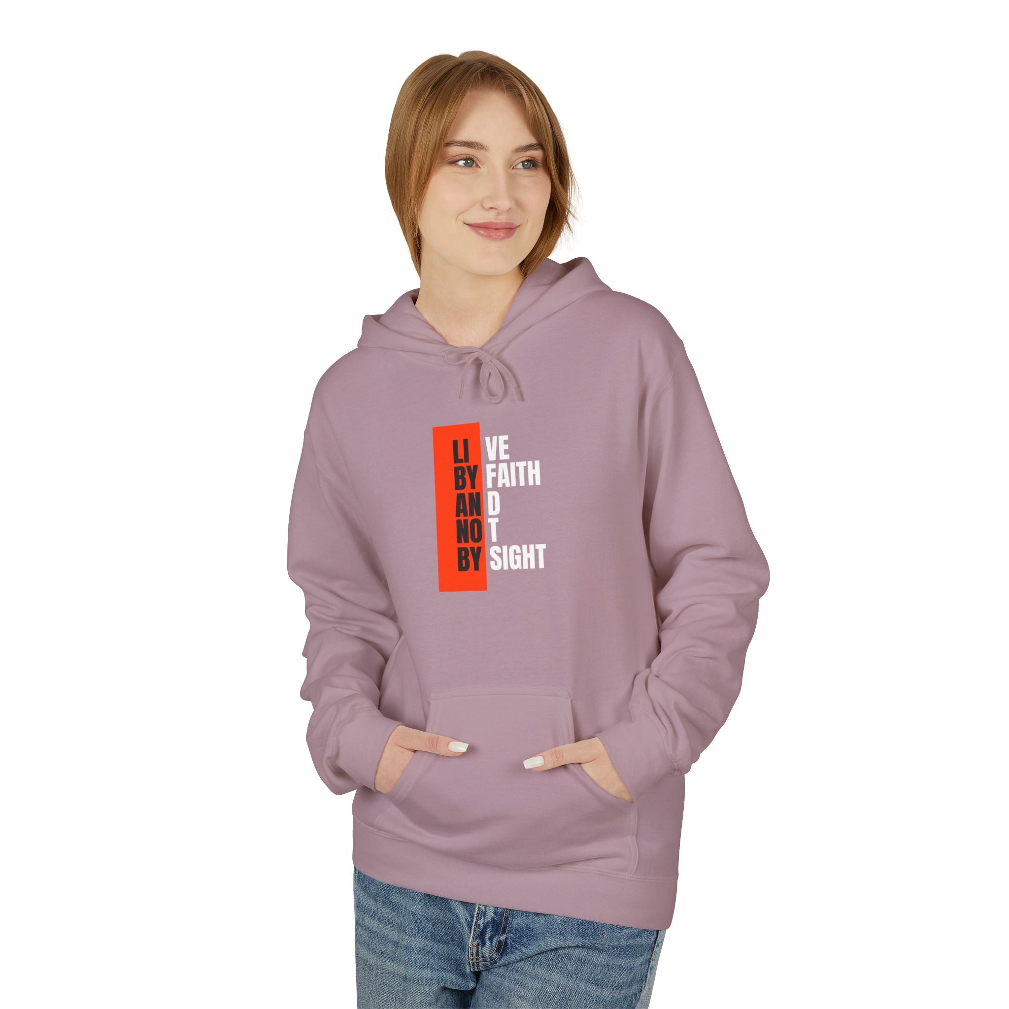 Faith Over Sight Hoodie — "By Faith Not By Sight" Graphic Hoodie