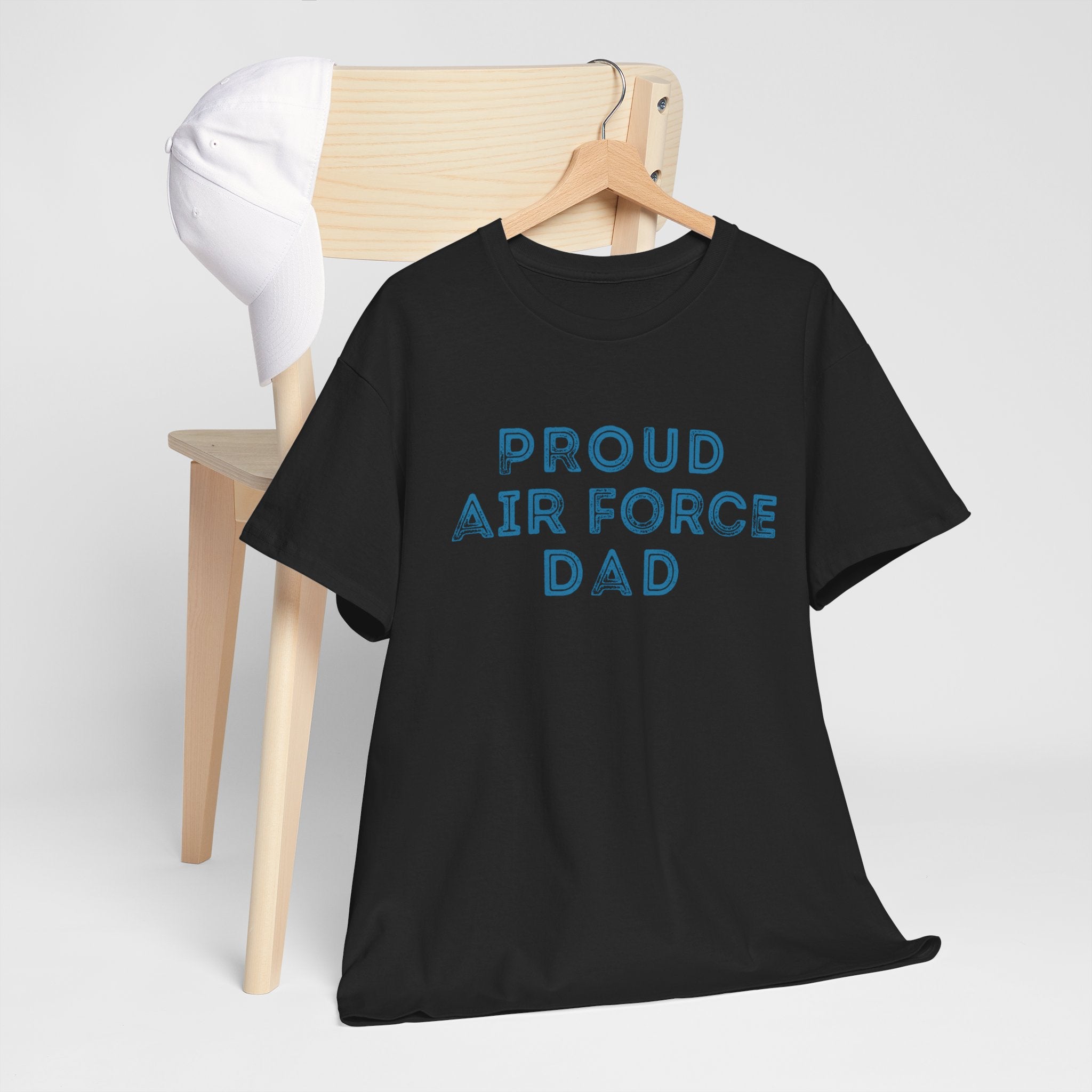Proud Air Force Dad T-Shirt — Military Dad Gift, Father's Day Tee