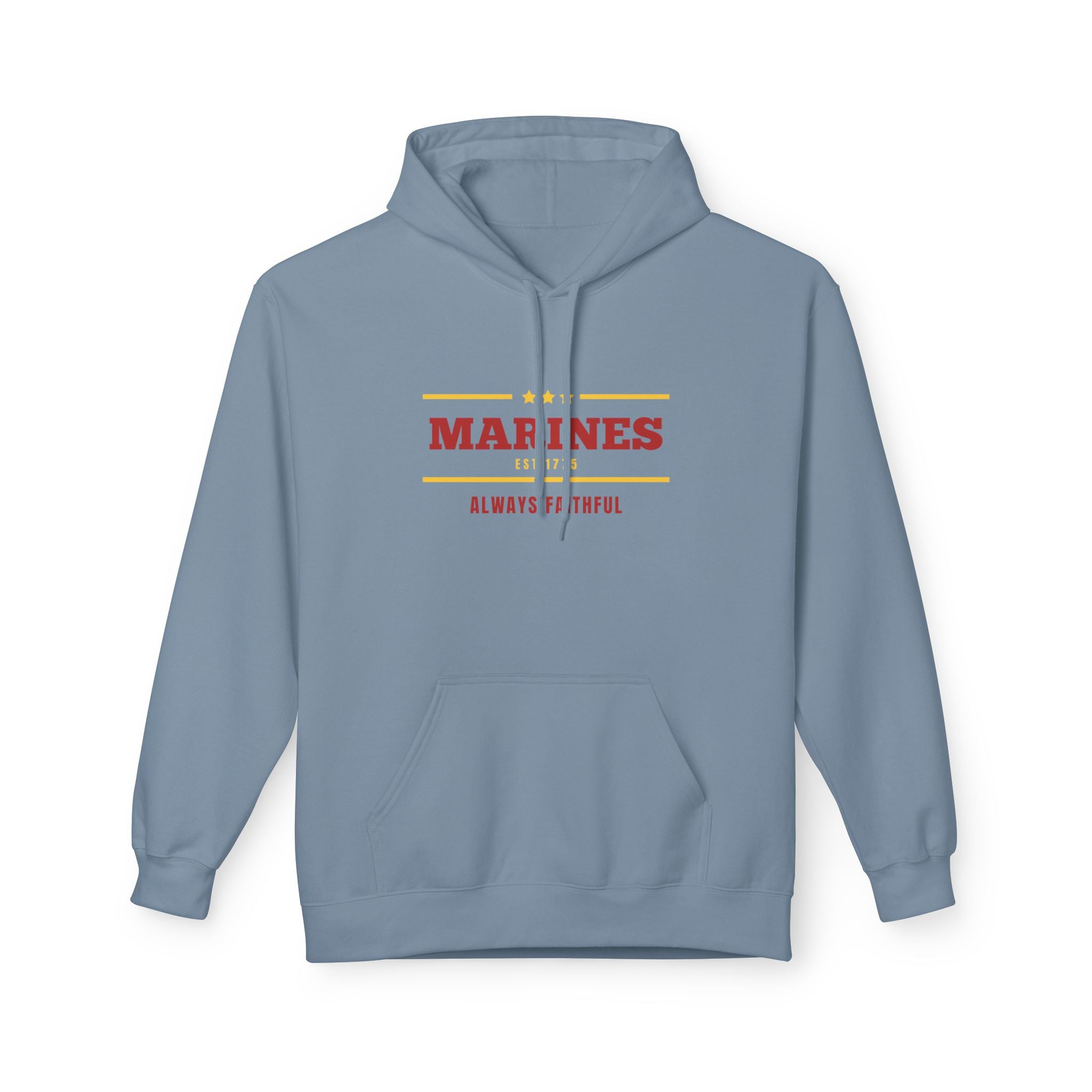 Marines "Always Faithful" Hoodie – Military Veteran Tribute Pullover
