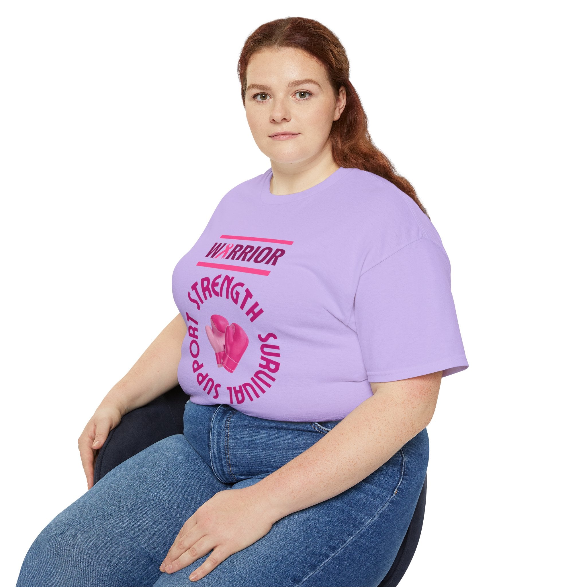 Breast Cancer Warrior T-Shirt — Support Strength Survival Tee