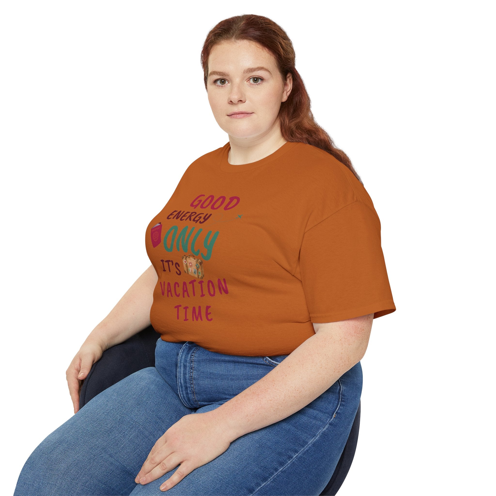 Good Energy Only – Vacation Time T-Shirt