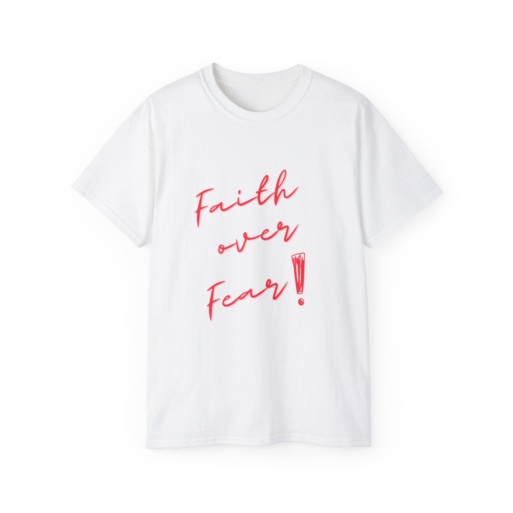 Faith Over Fear T‑Shirt — Inspirational Christian Tee