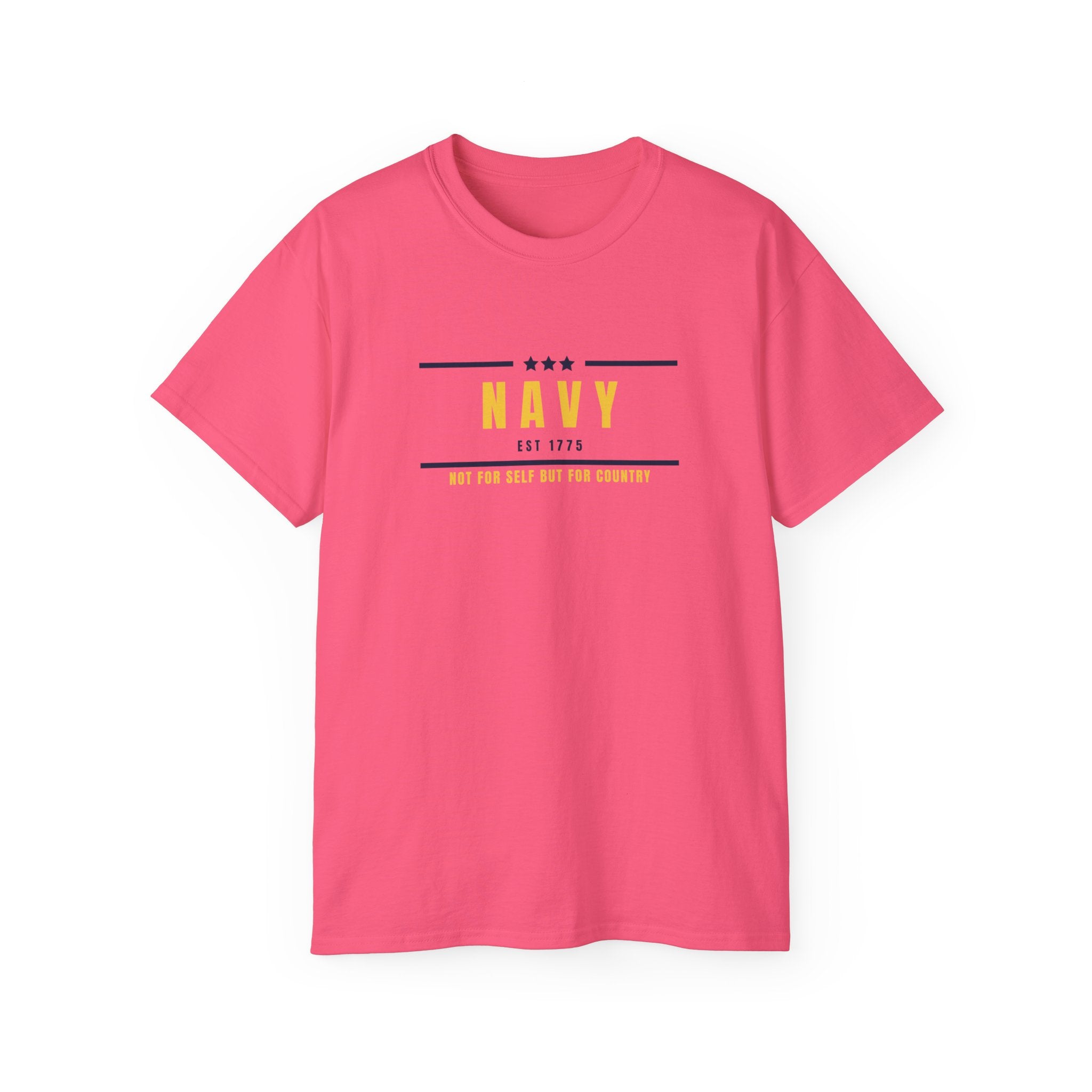 Navy Est. 1775 Military Graphic Tee — Veteran & Navy Support Shirt