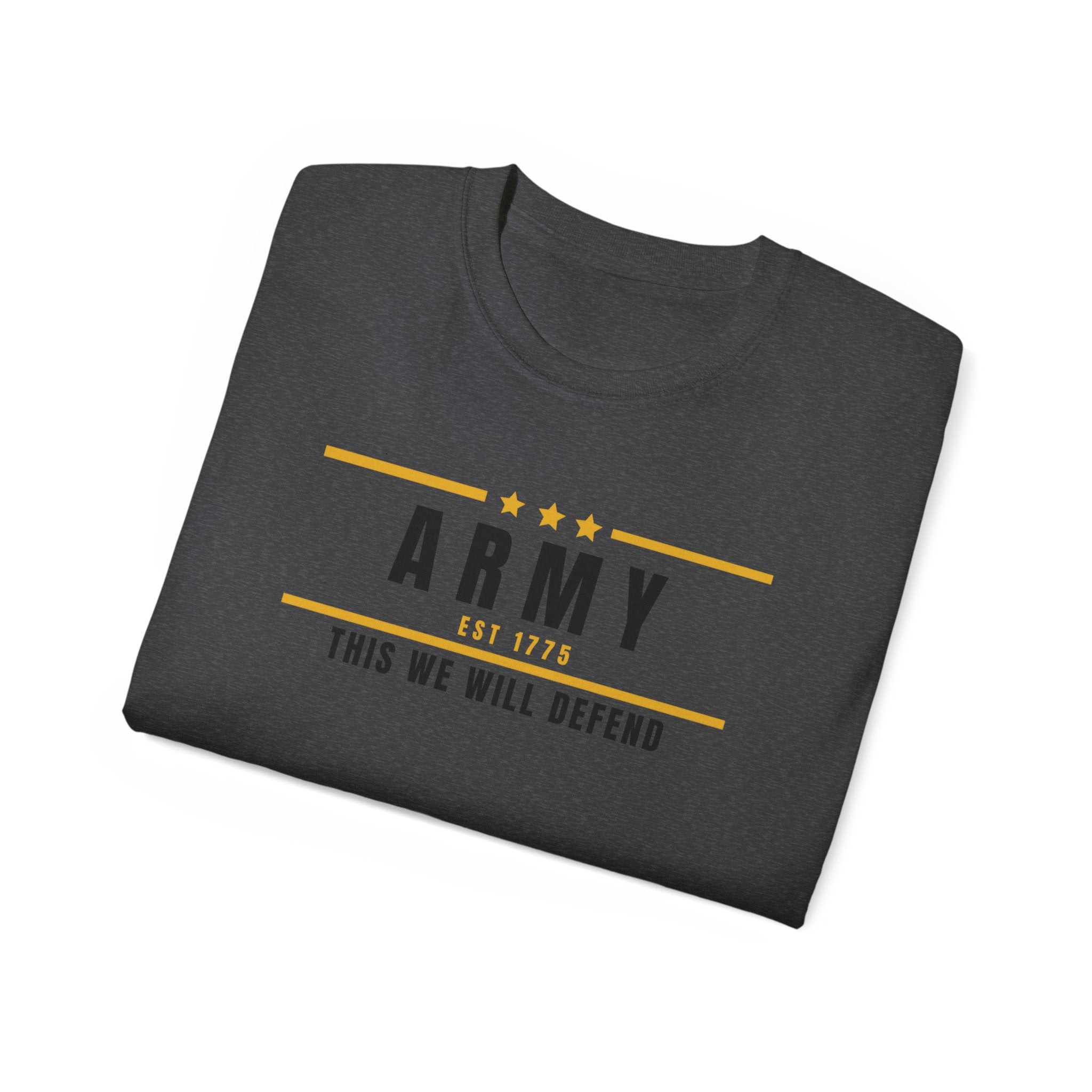Army This We Will Defend Tee — Patriotic Military Cotton T-Shirt