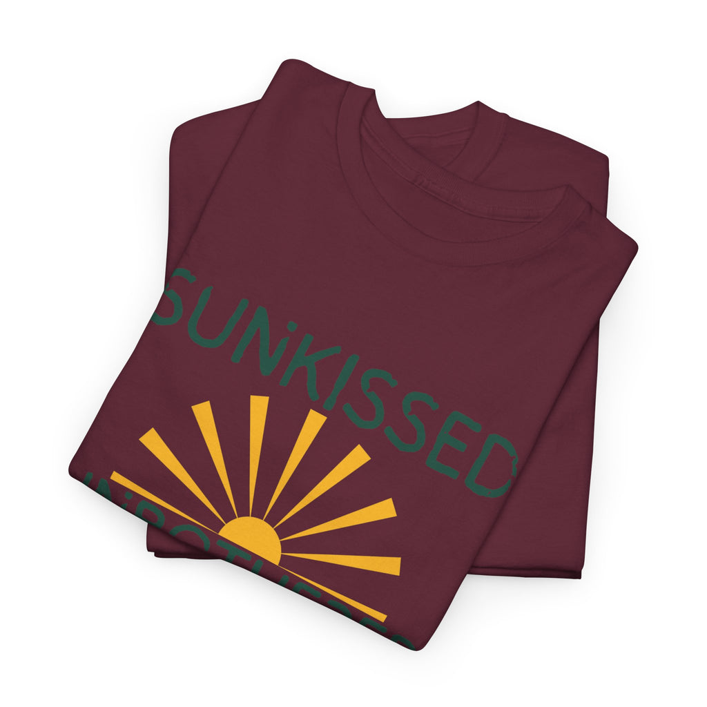 Sunkissed & Unbothered Tee — Summer Sunset Graphic T-Shirt
