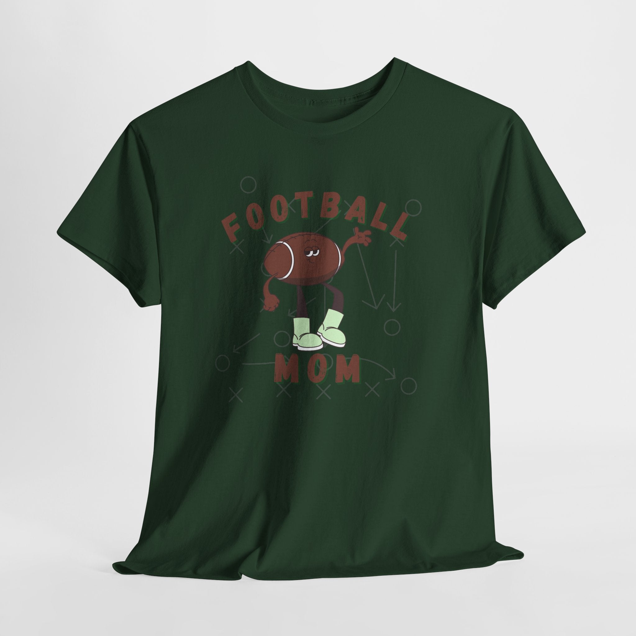 Football Mom graphic Unisex Heavy Cotton Tee