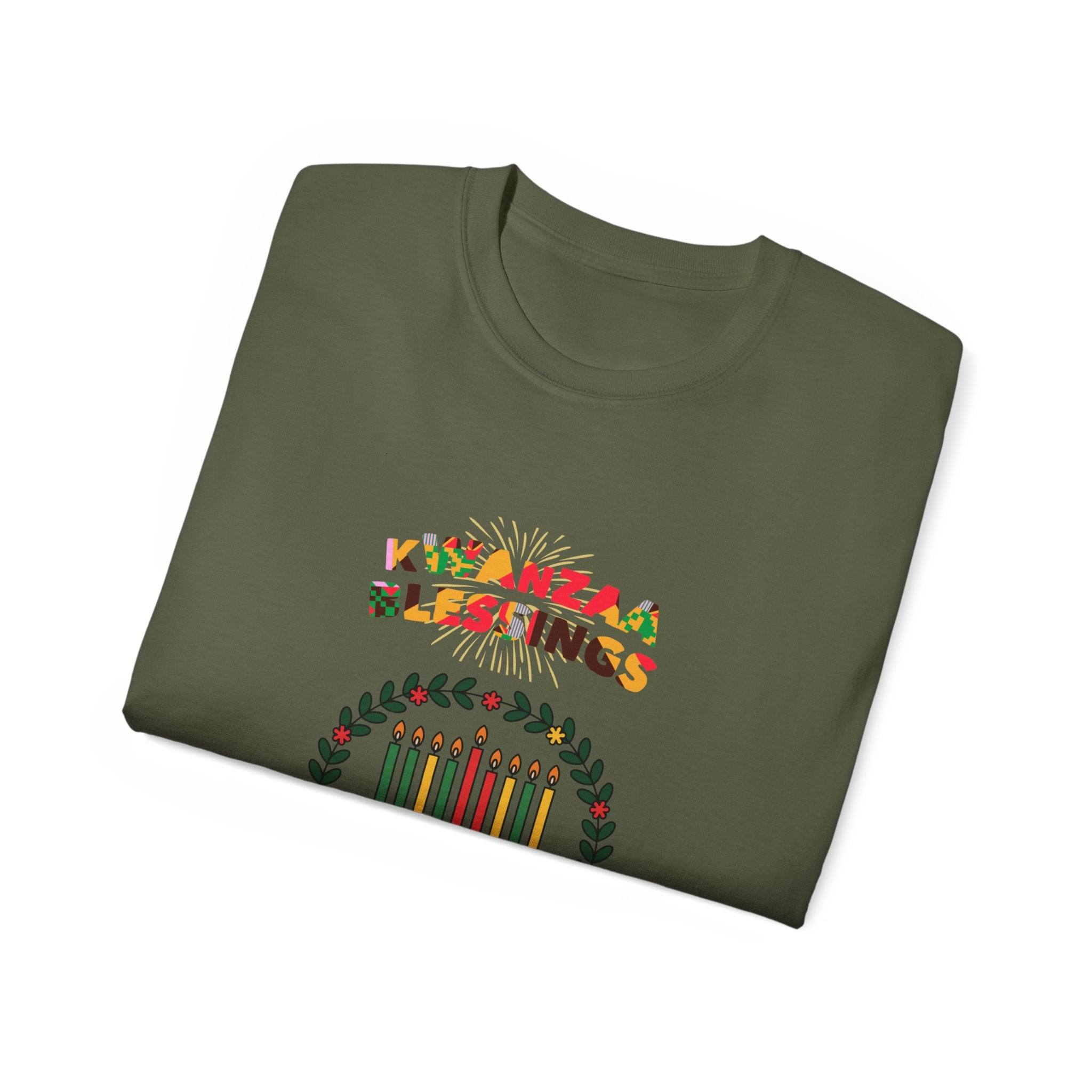 Kwanzaa Blessings Unisex Ultra Cotton Tee
