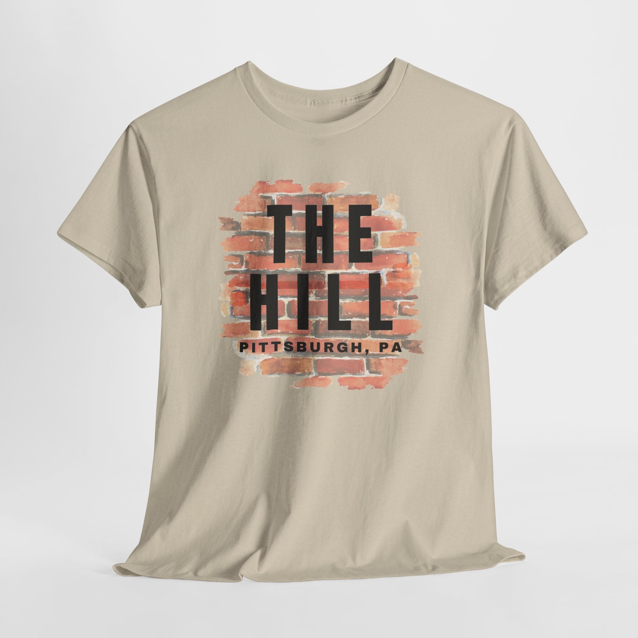 The Hill Pittsburgh Brick Wall Graphic Tee