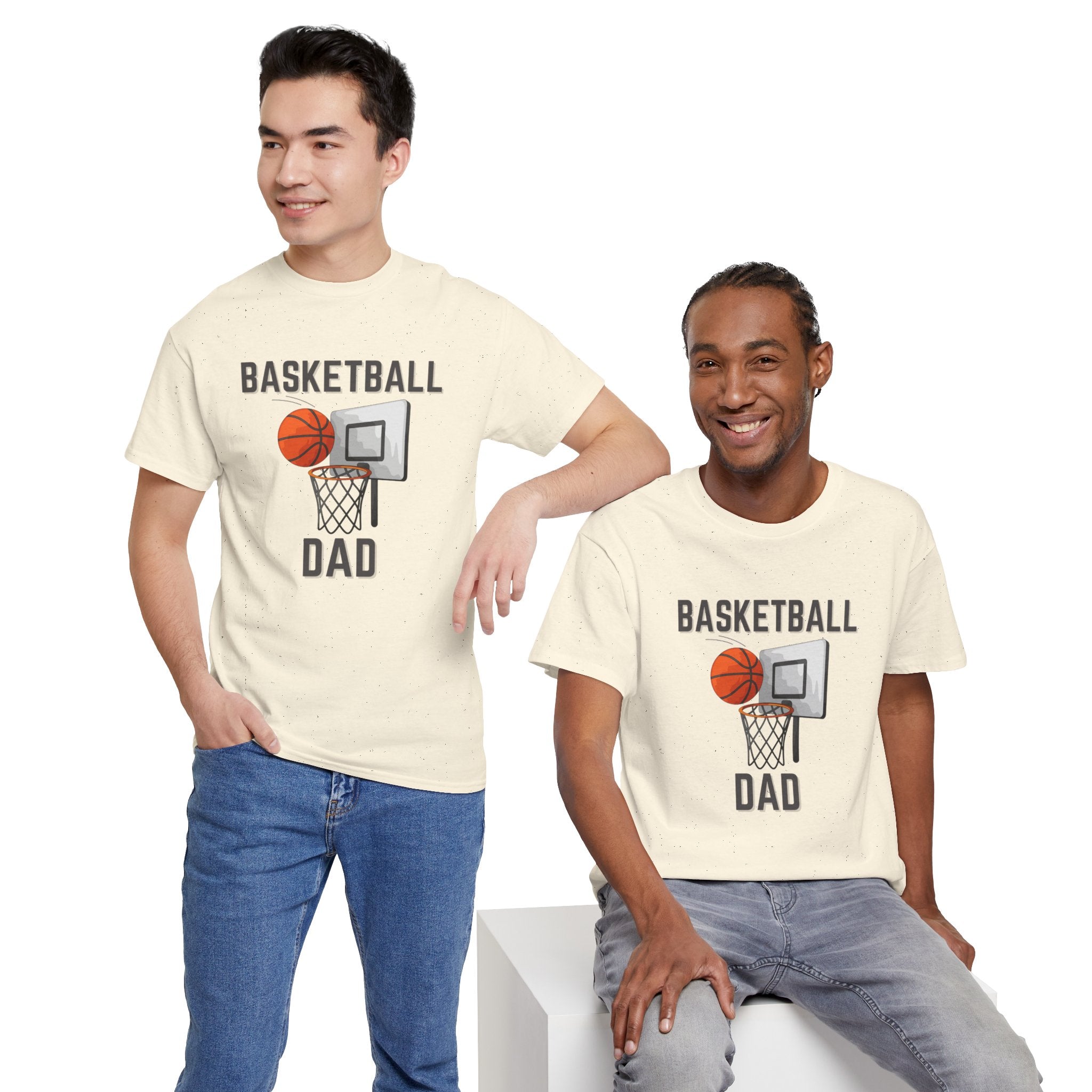 Basketball Dad T-Shirt — Dad Gift, Basketball Coach & Game Day Tee