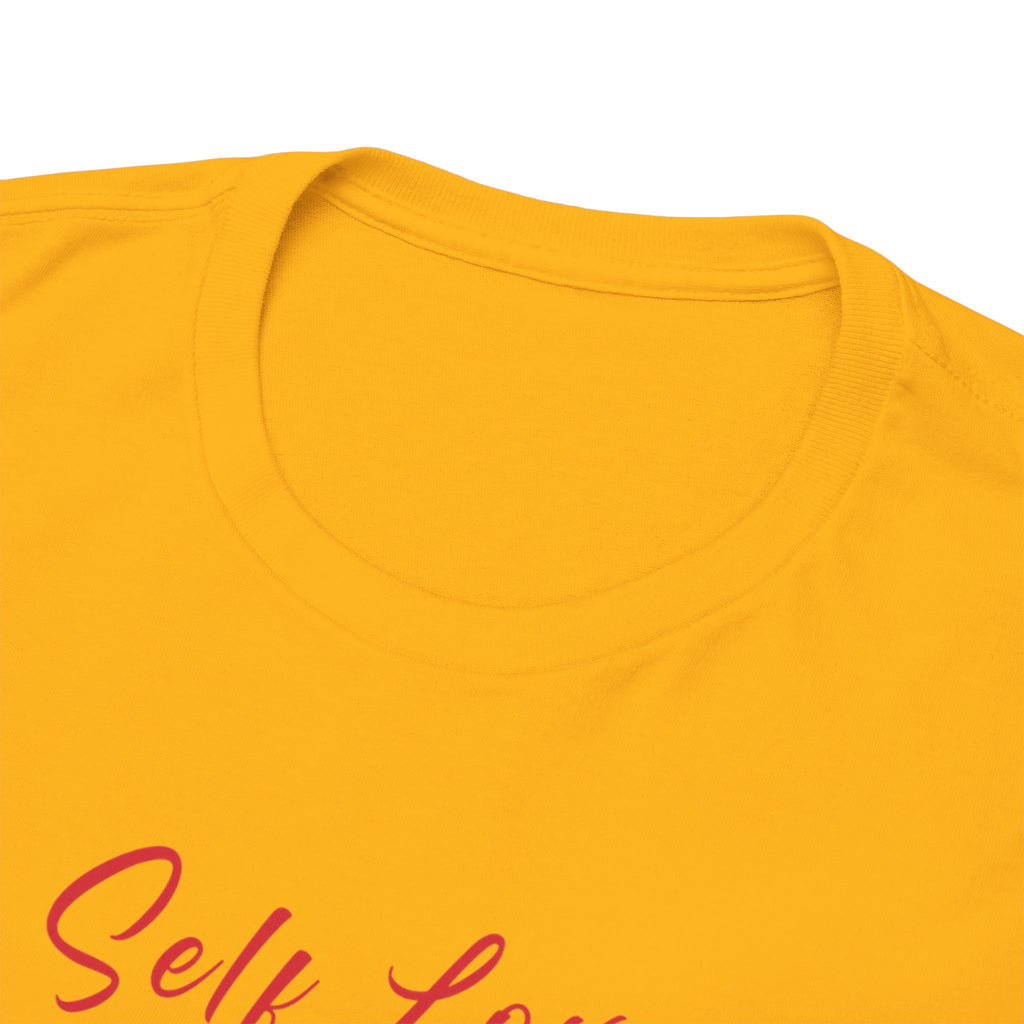 T-Shirt — "Self Love Is The Real Flex" Romantic Couple Graphic Tee