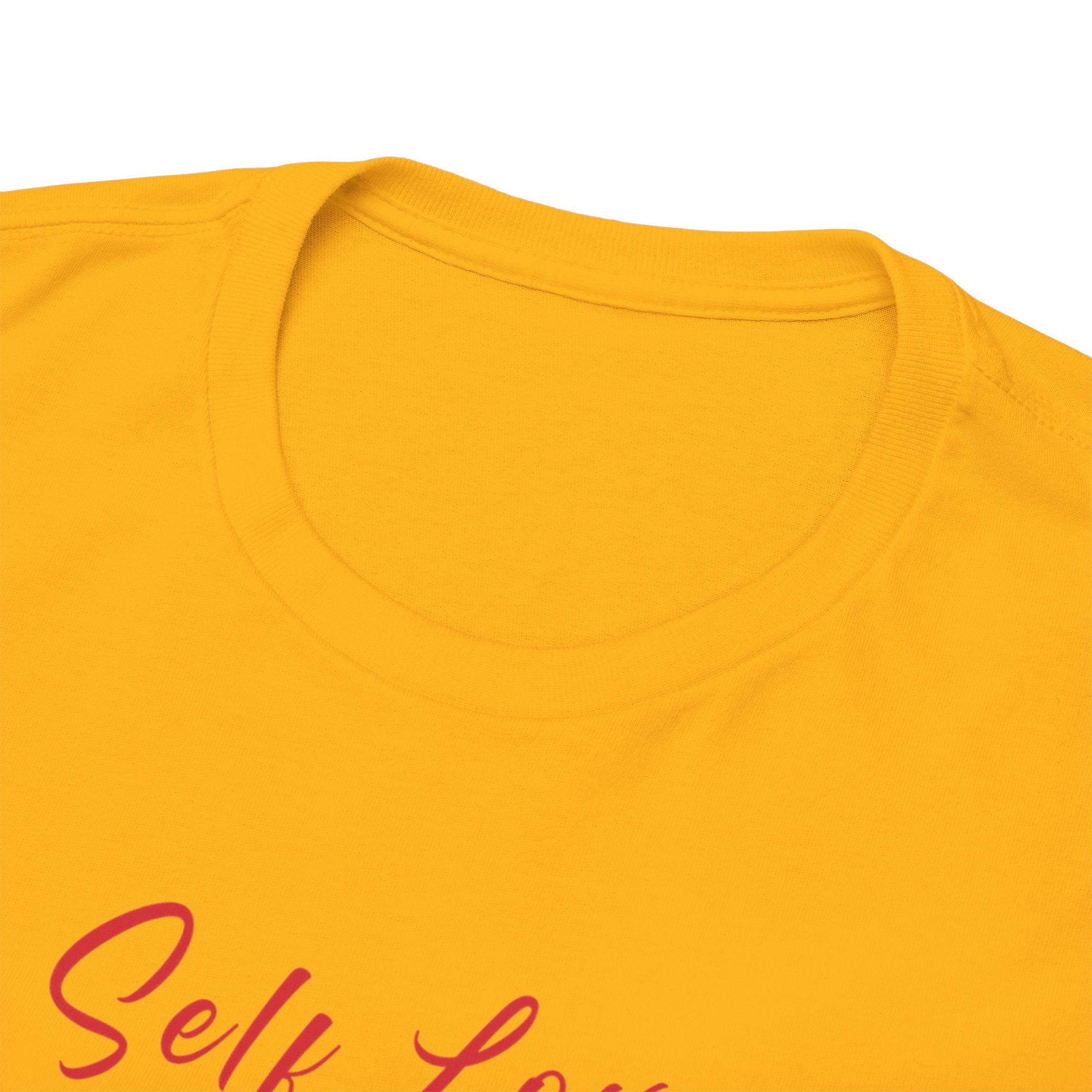 T-Shirt — "Self Love Is The Real Flex" Romantic Couple Graphic Tee