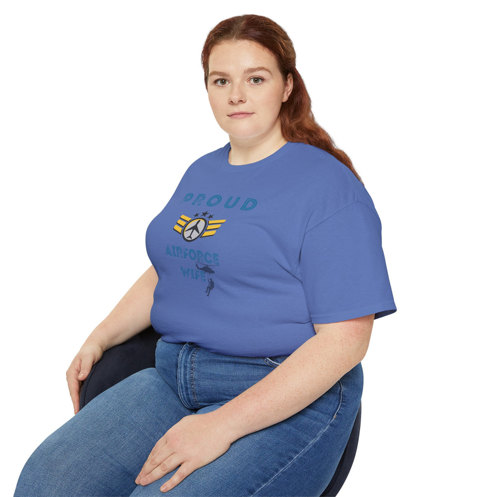 Proud Air Force Wife T-Shirt — Military Spouse Tee