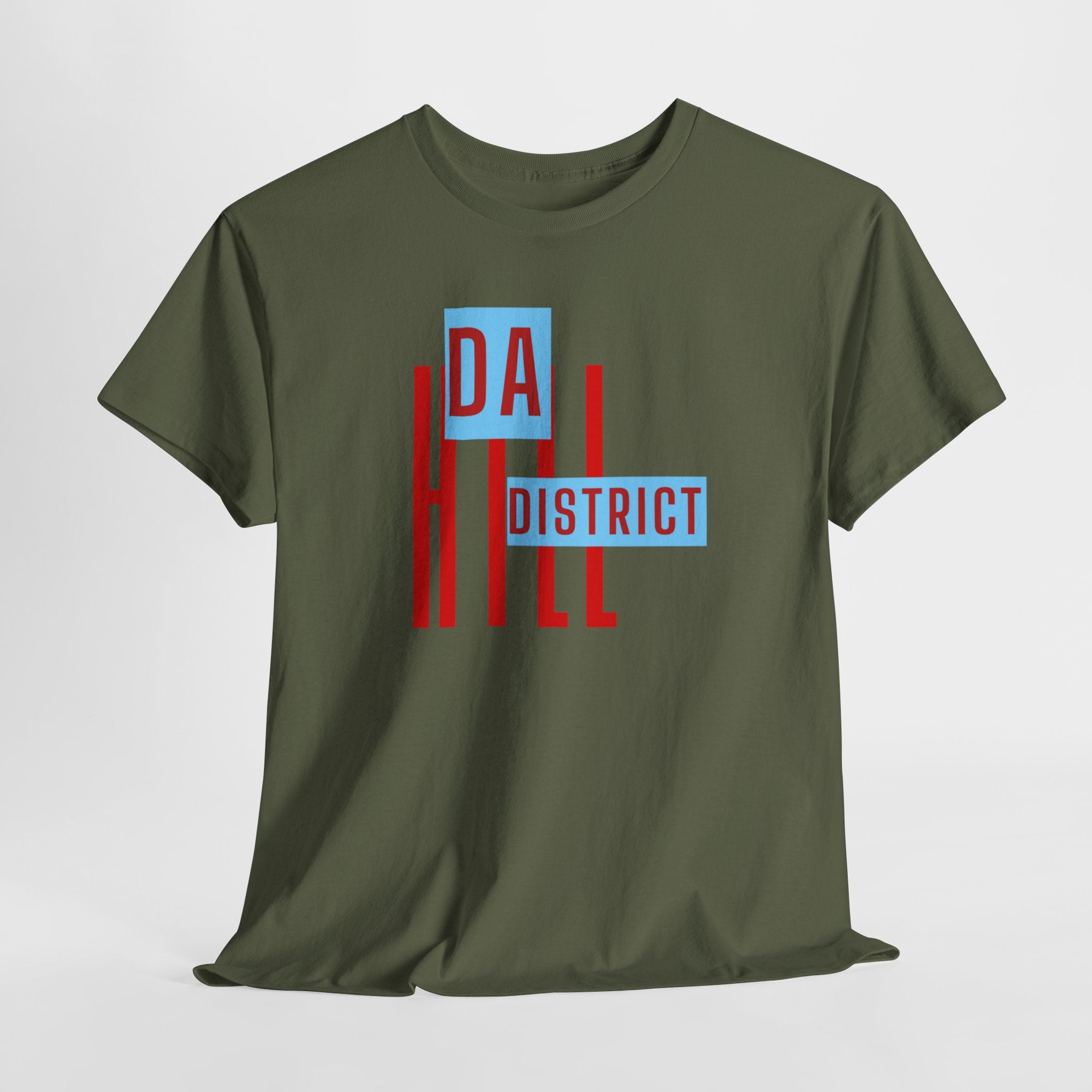 Hill District Retro Logo T‑Shirt — "Da Hill District" Pittsburgh Pride Tee
