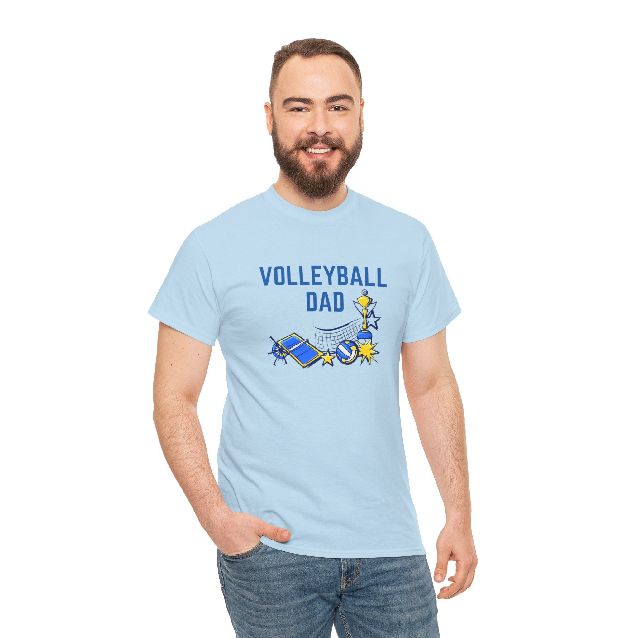 Volleyball Dad T‑Shirt — Proud Volleyball Coach/Parent Tee