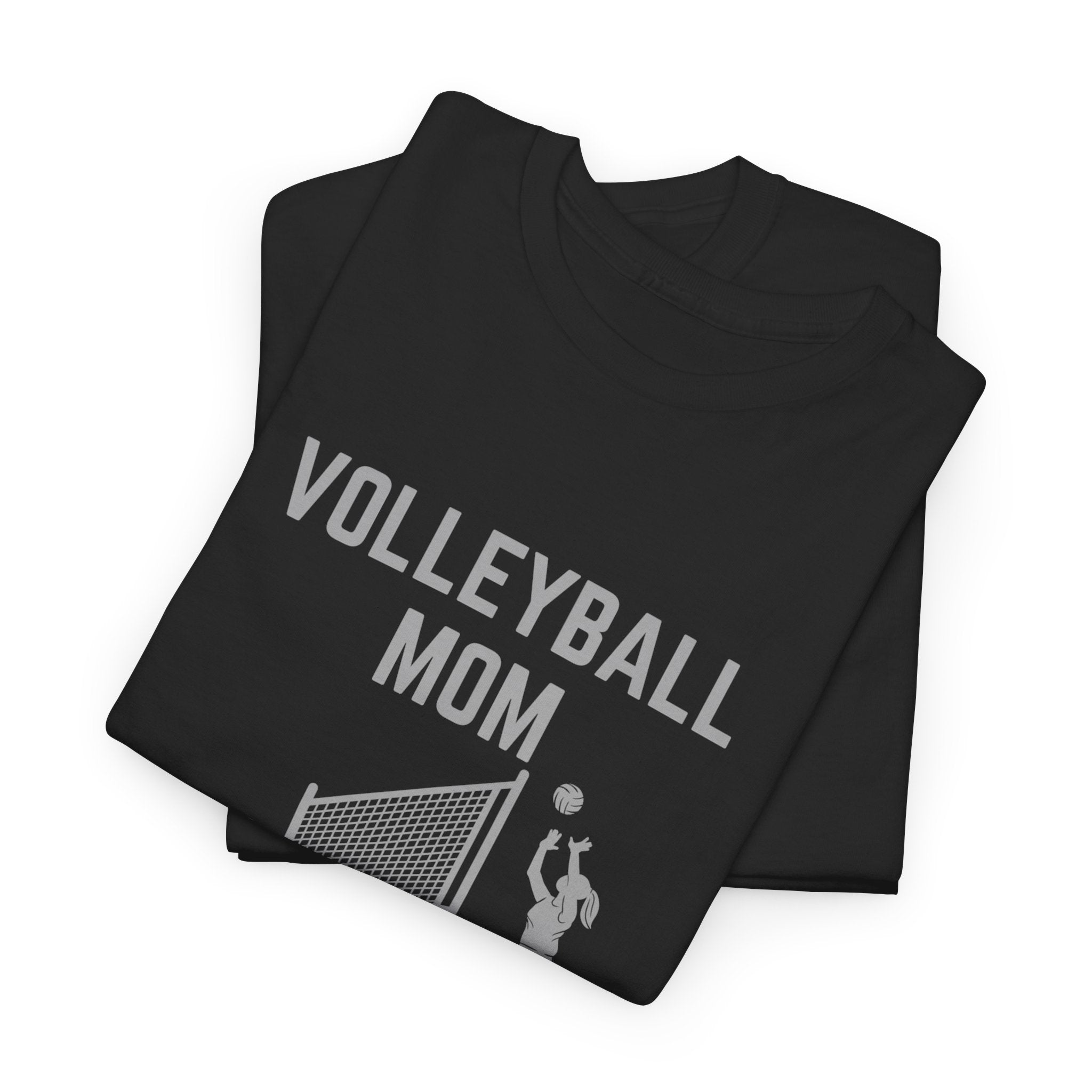 Volleyball Mom T-Shirt — Graphic Volleyball Mom Tee for Game Day