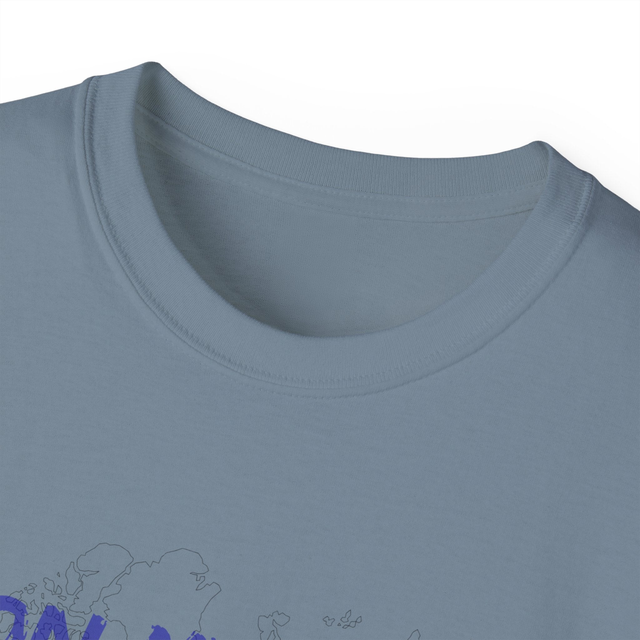 On My Way to Run the World Again T-Shirt — Motivational Graphic Tee