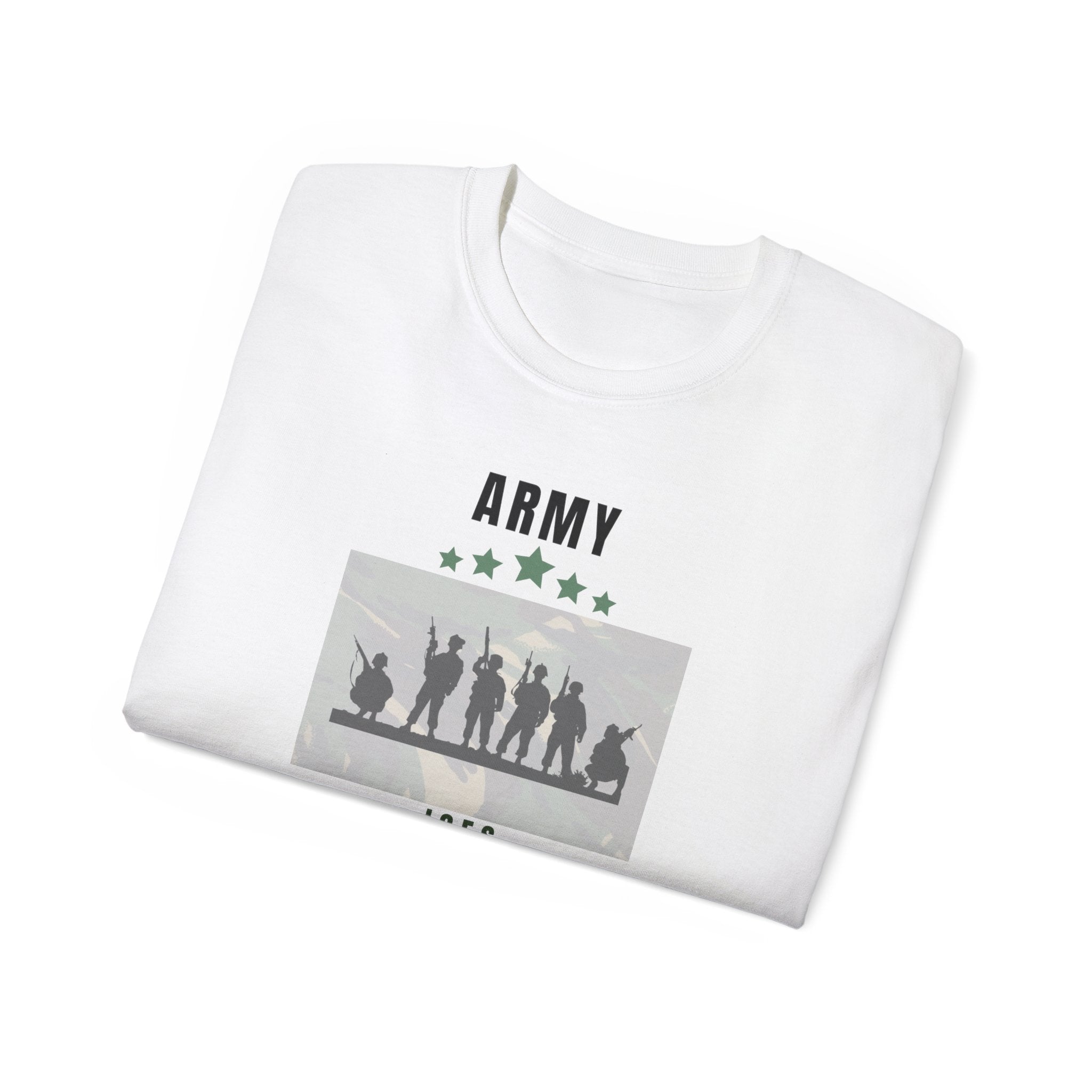 Army Joes Graphic Tee — Military Silhouette Veterans T‑Shirt
