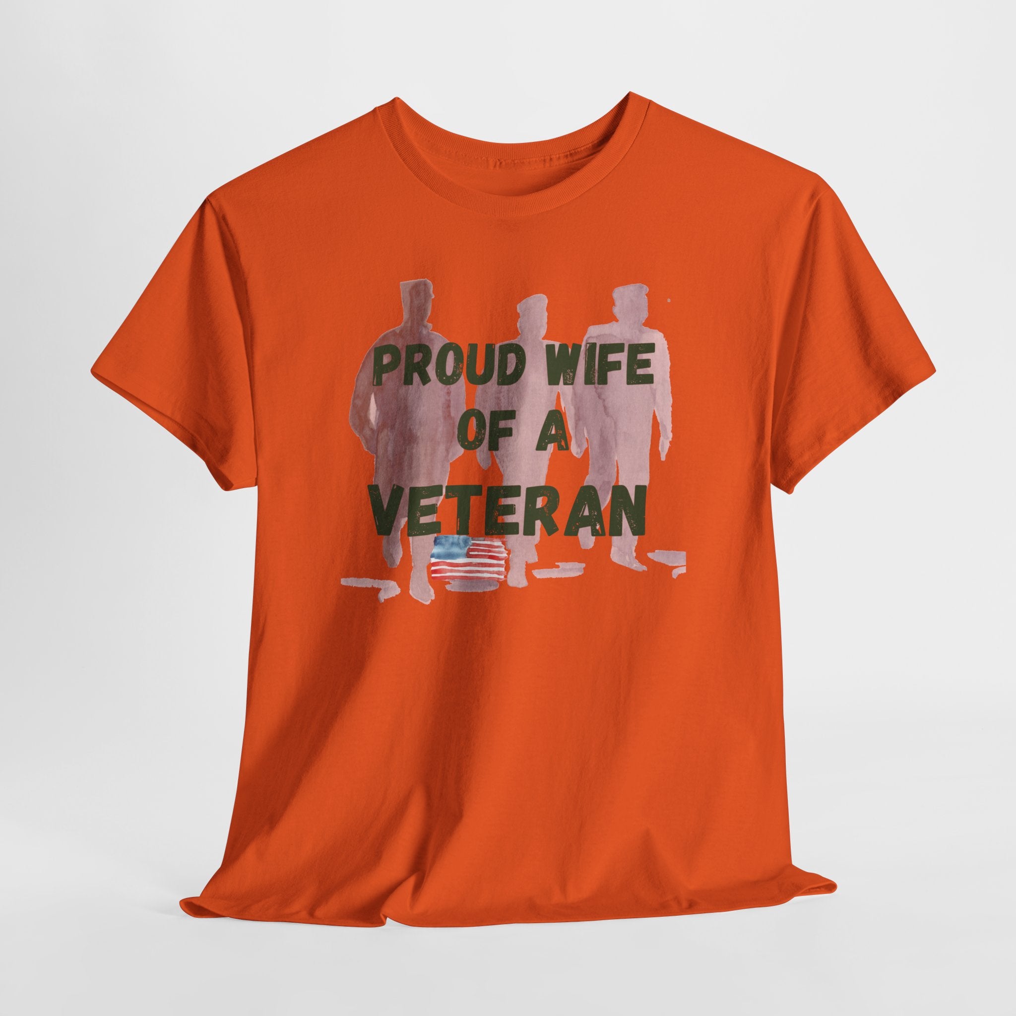 Veteran Wife T-Shirt — Proud Military Spouse Tee
