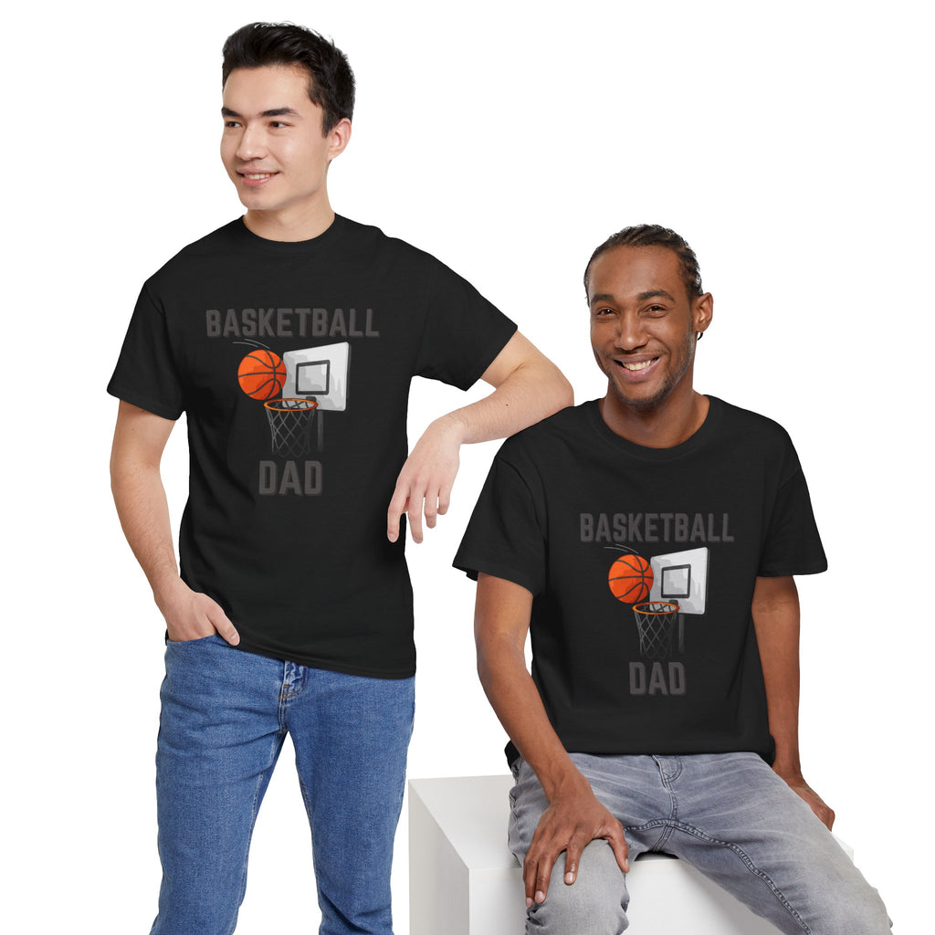 Basketball Dad T-Shirt — Dad Gift, Basketball Coach & Game Day Tee