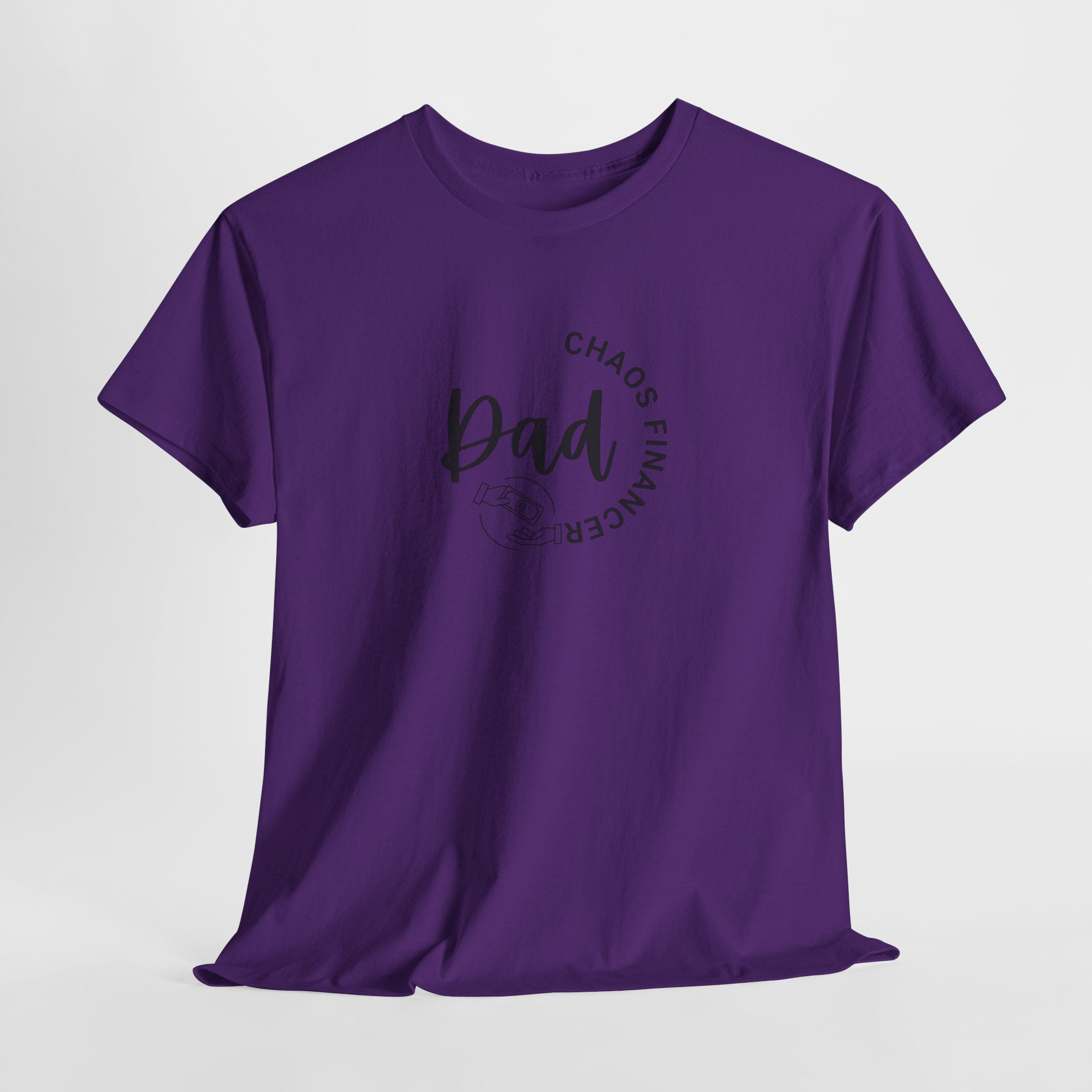 Dad Chaos Manager T‑Shirt — "Dad: Chaos Financer" Minimalist Gift Tee