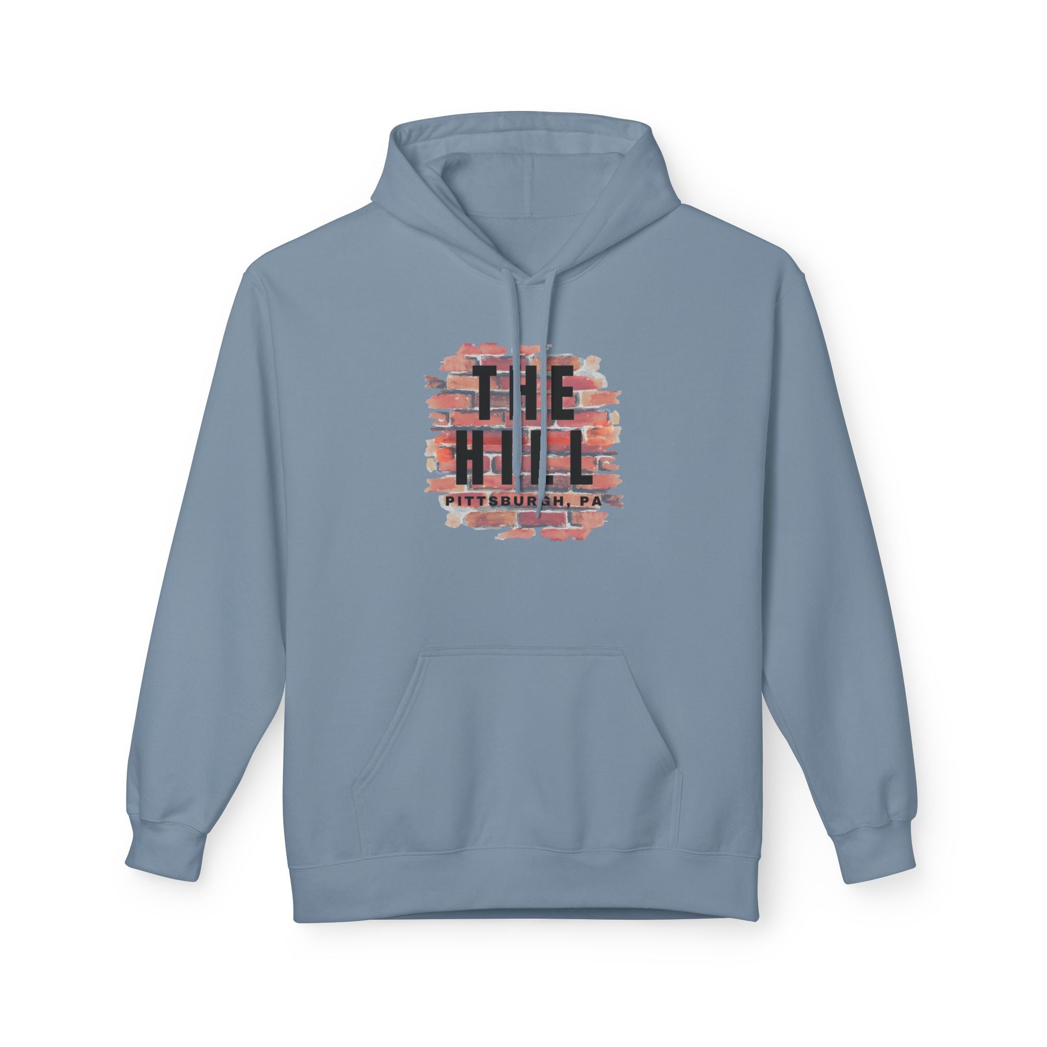 The Hill Brick Wall Hoodie – Retro 'Da Hill' Graphic Pullover