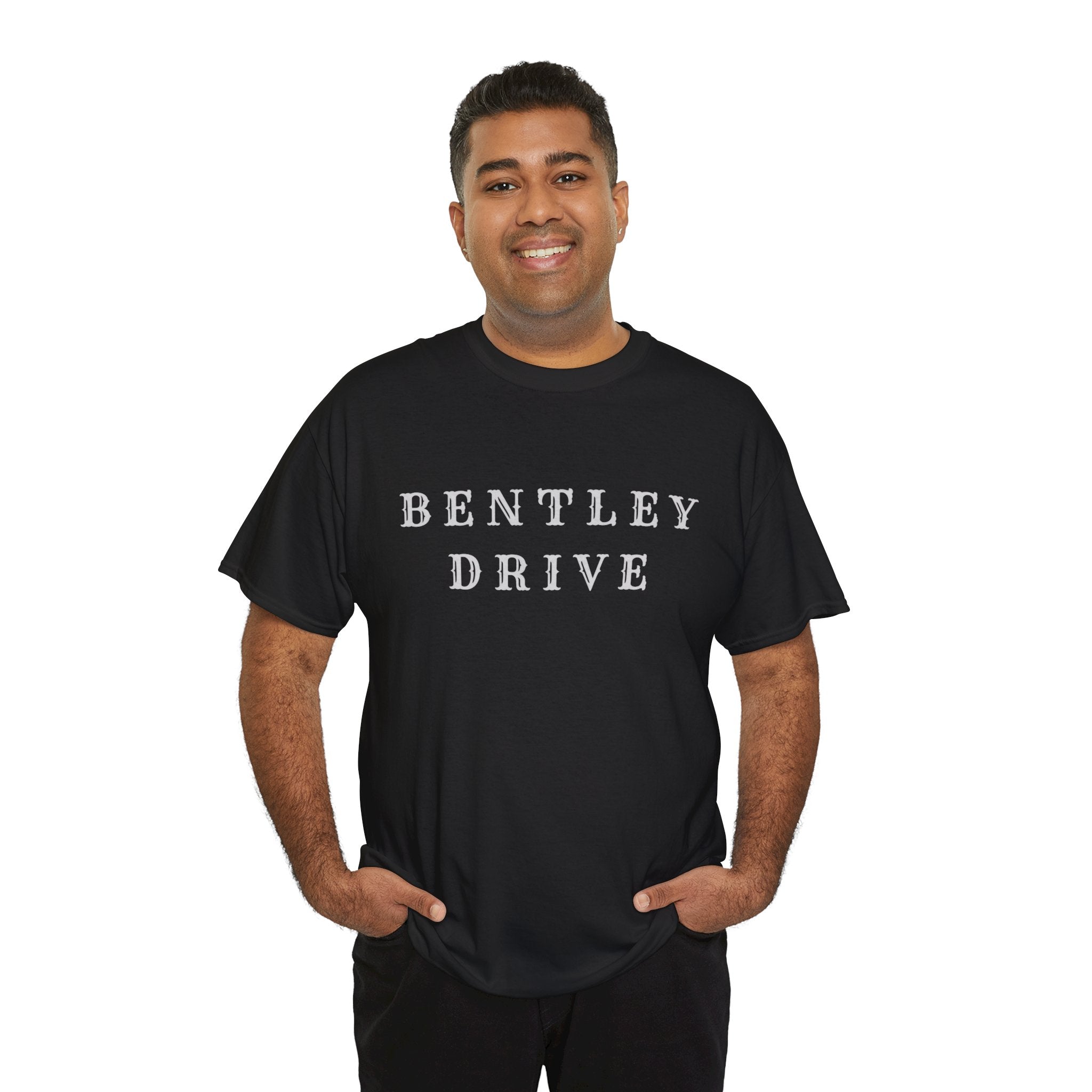 Bentley Drive Tee — Classic Vintage Lettering T-Shirt