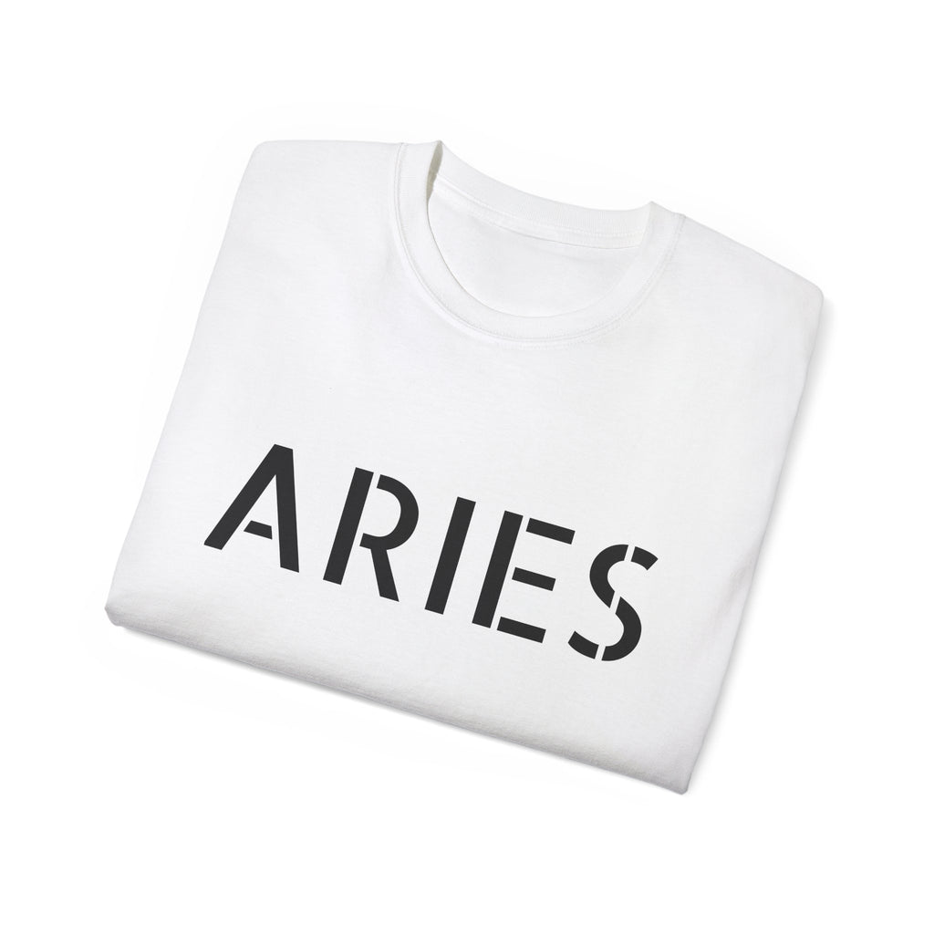 Aries Zodiac Unisex Ultra Cotton Tee - Astrology Apparel