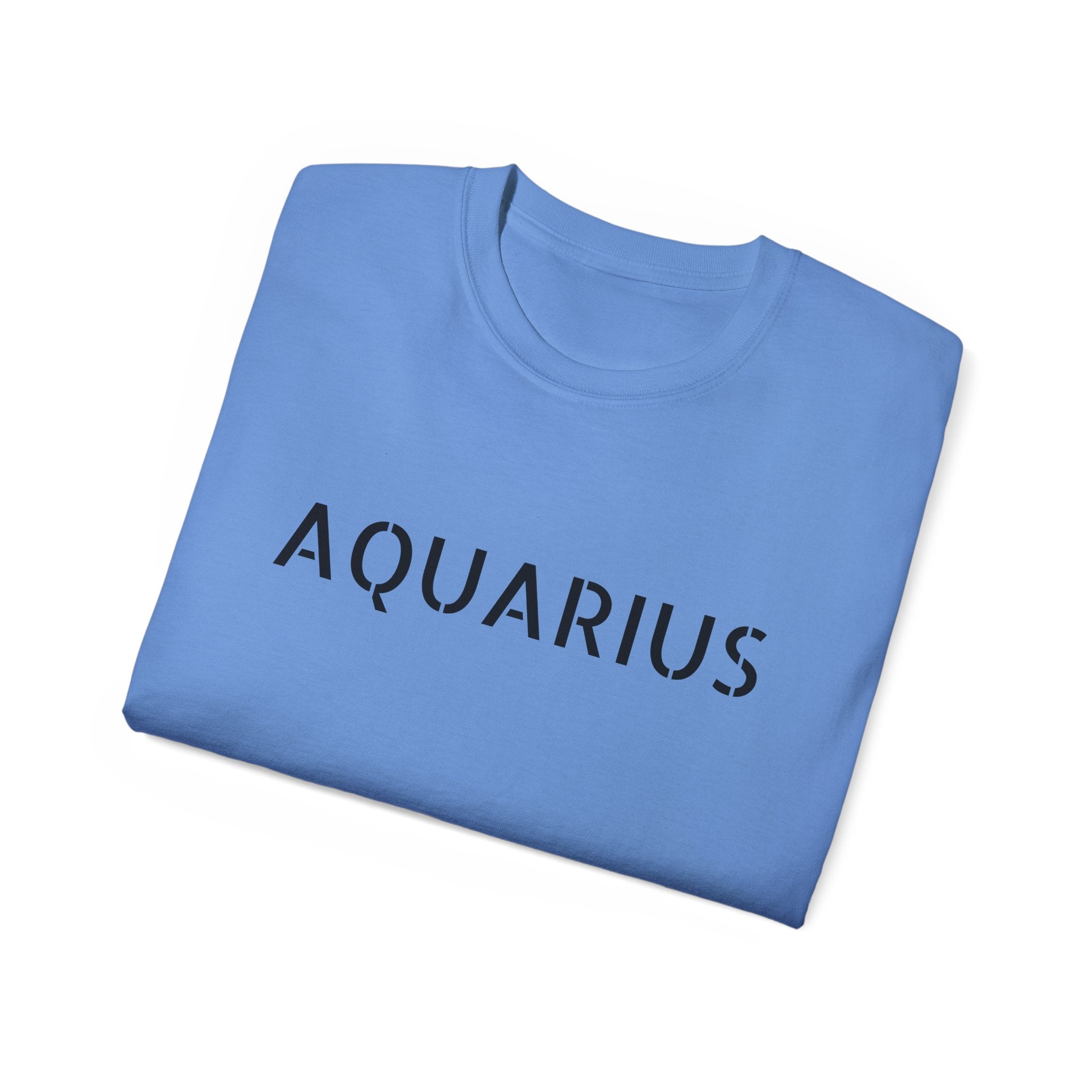 Aquarius Unisex Ultra Cotton Tee - Zodiac Astrology Graphic Shirt