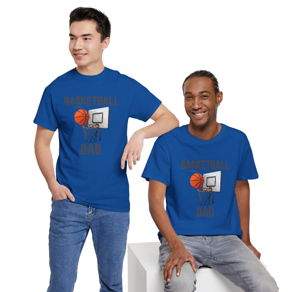 Basketball Dad T-Shirt — Dad Gift, Basketball Coach & Game Day Tee