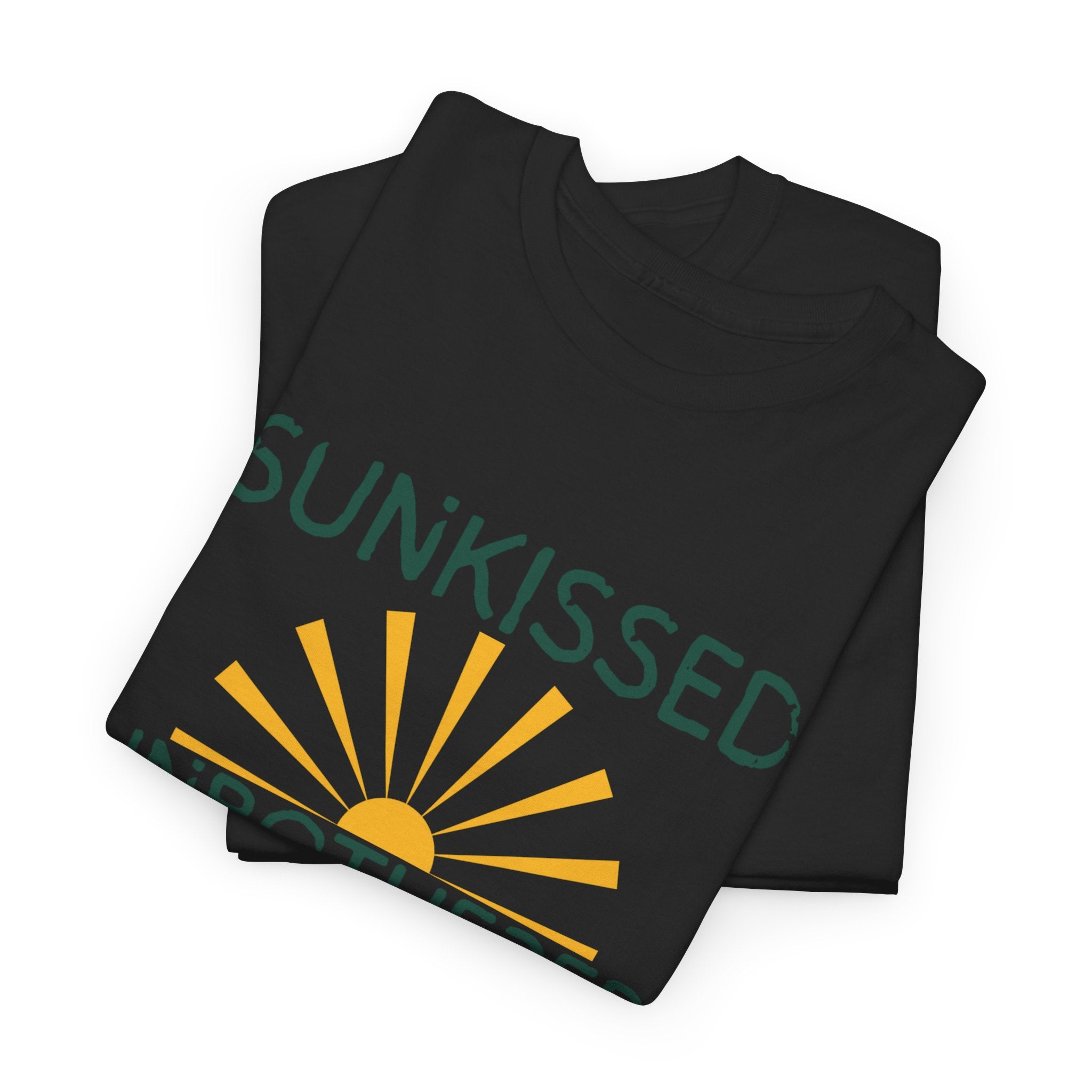 Sunkissed & Unbothered Tee — Summer Sunset Graphic T-Shirt