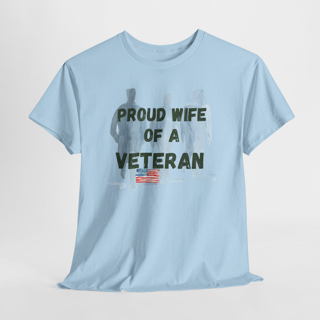 Veteran Wife T-Shirt — Proud Military Spouse Tee