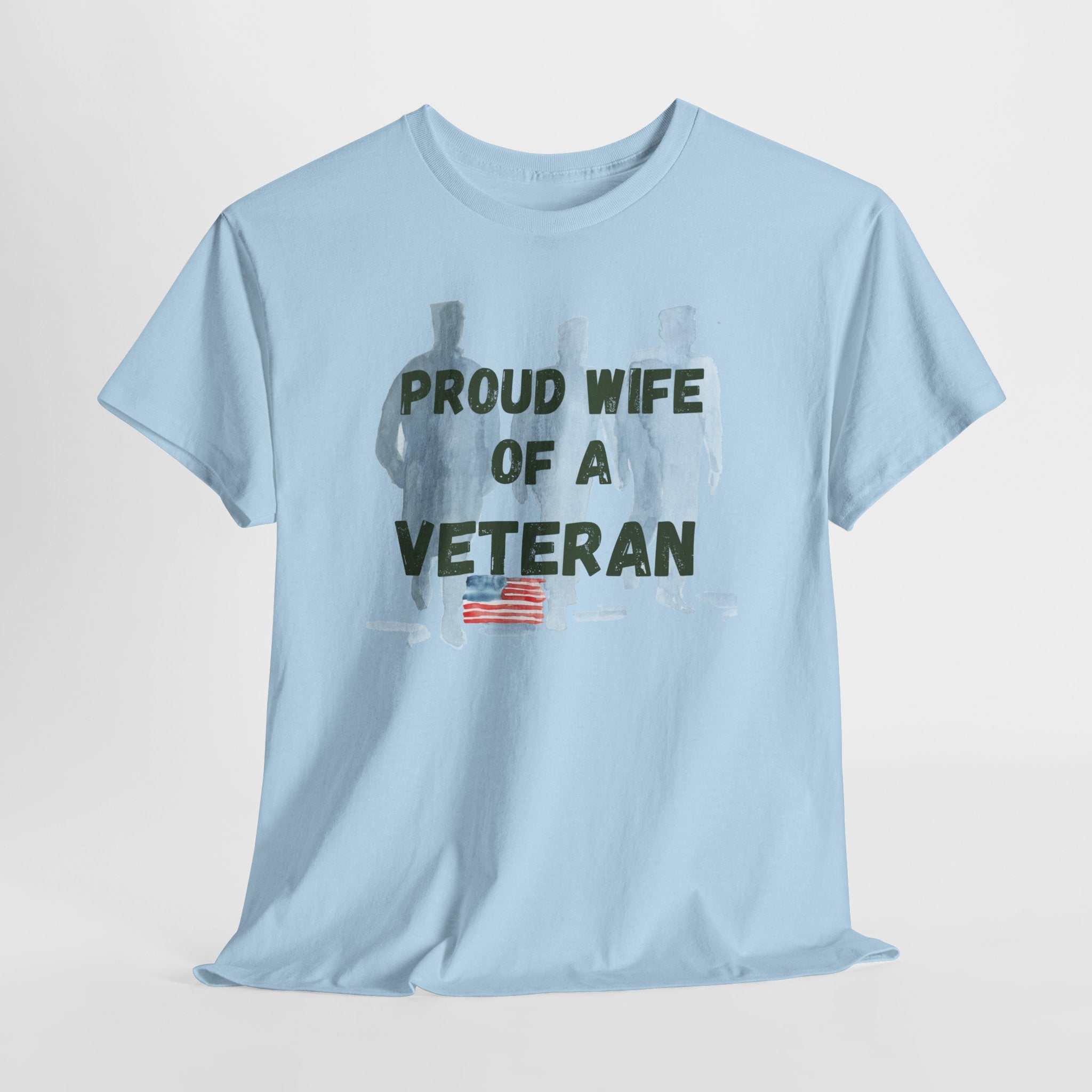 Veteran Wife T-Shirt — Proud Military Spouse Tee
