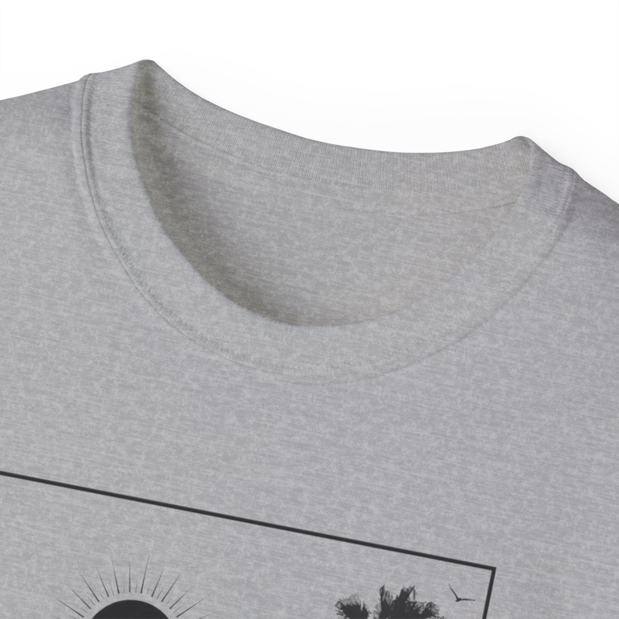 Vacation Loading T‑Shirt — Retro Palm & Sunset Graphic Tee