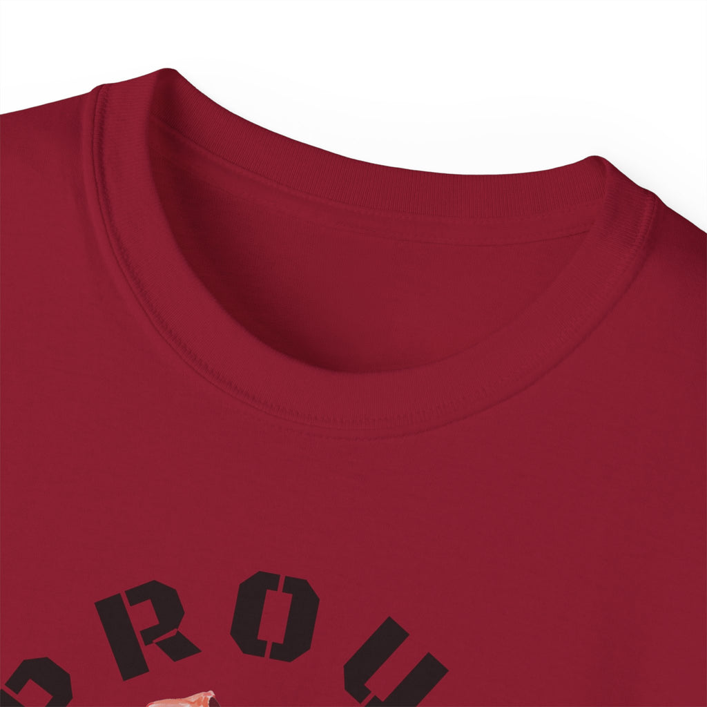 Proud Coast Guard Wife T-Shirt — Life Vest Graphic Tee for Military Spouses