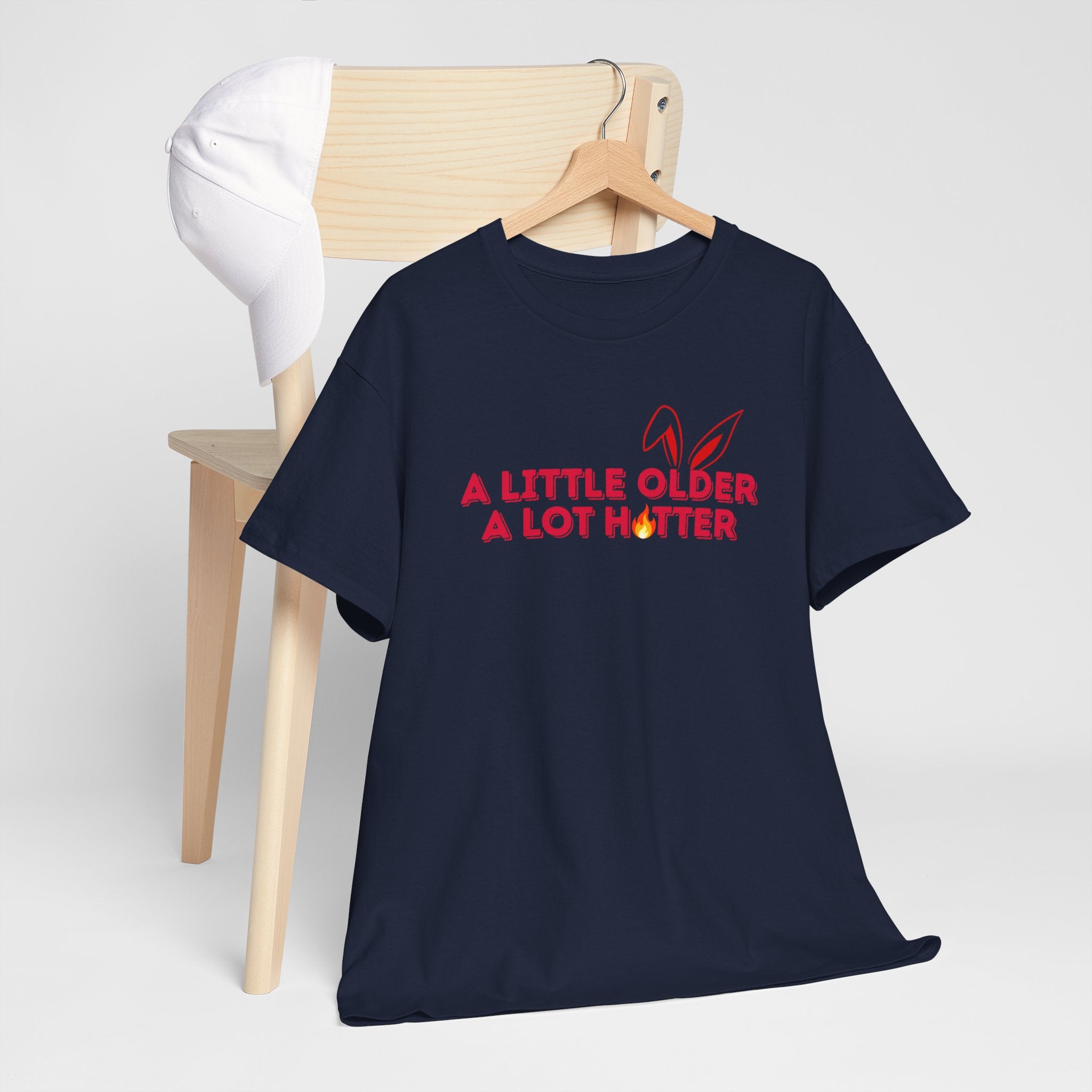 Getting Older & Still Hot T-Shirt — Funny Aging Tee