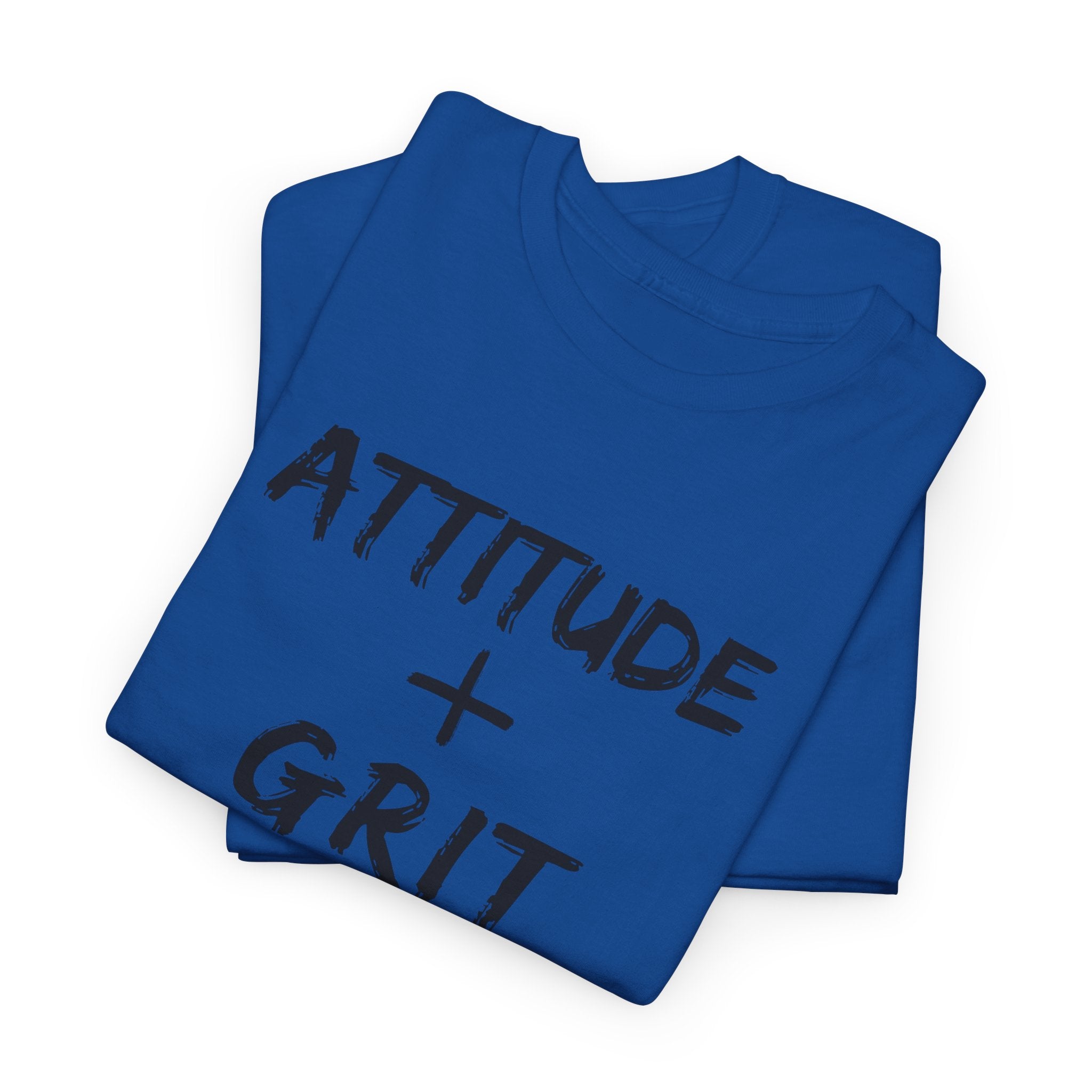 Hill Raised Tee — "Attitude + Grit" Graphic T-Shirt