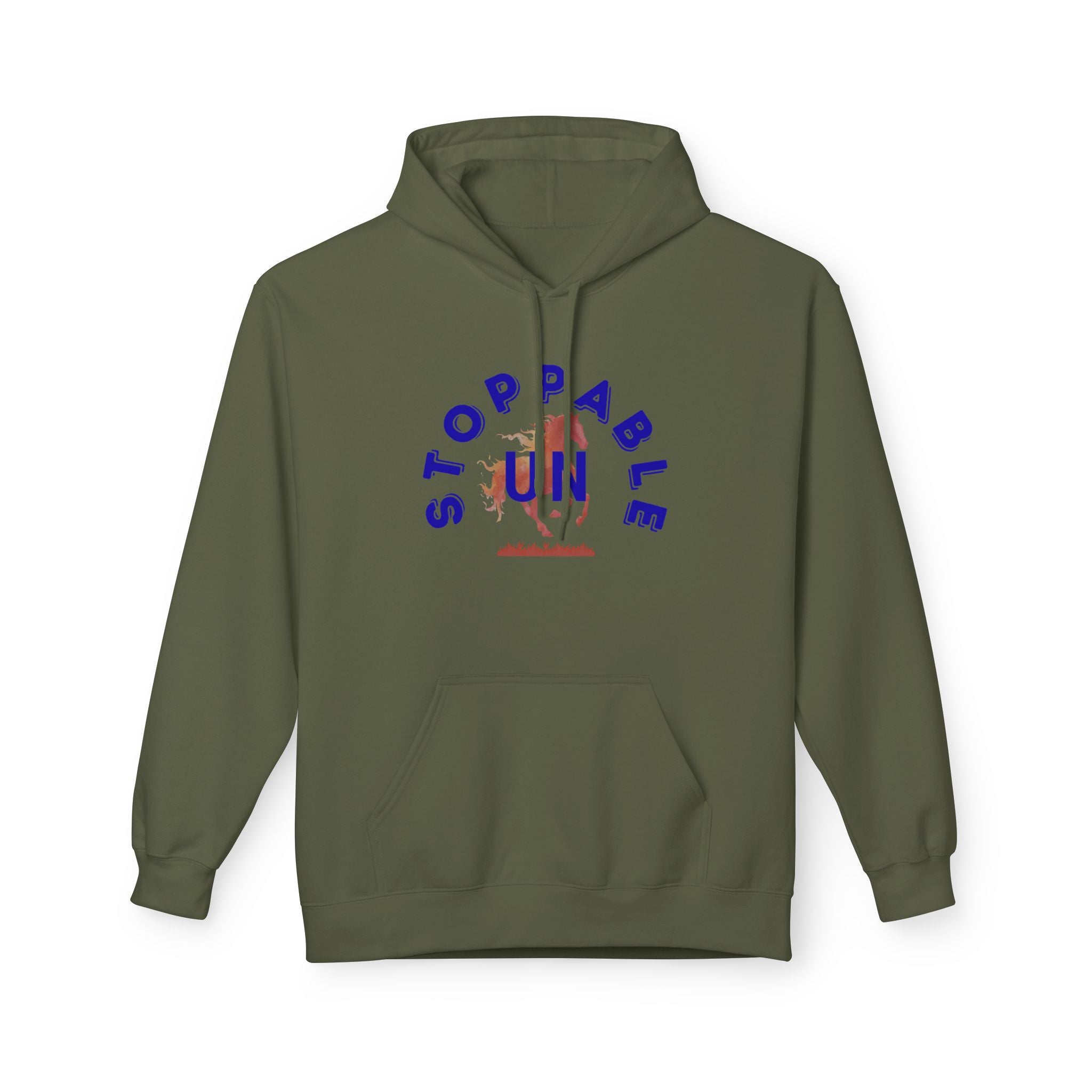 Unstoppable Graphic Hoodie — Motivational Pullover