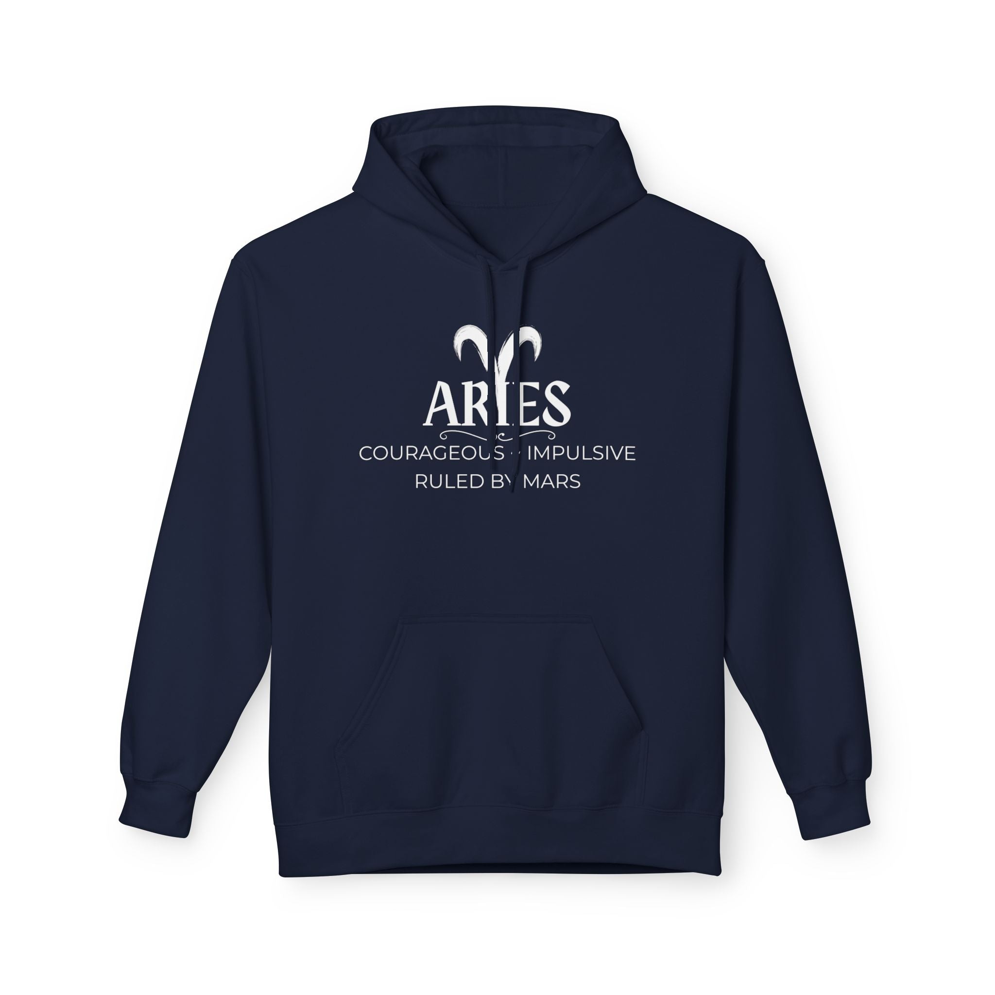 Aries Zodiac Fleece Hoodie