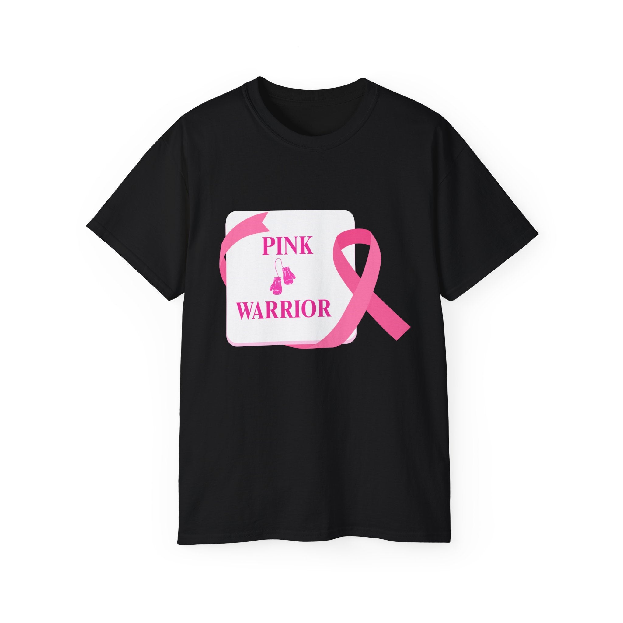 Pink Warrior Tee - Breast Cancer Awareness Pink Ribbon Shirt
