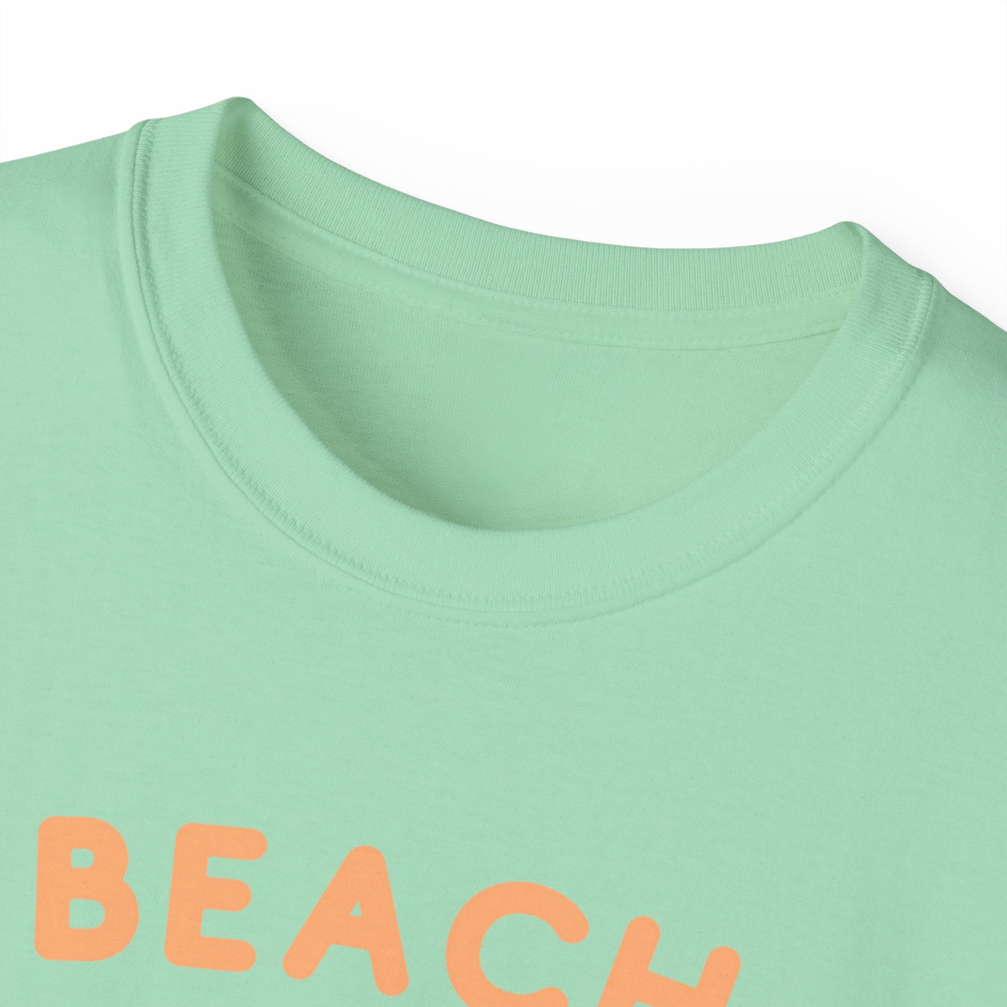 Beach Please It's a Girl's Trip Tee — Tropical Palm Sunset Vacation Shirt